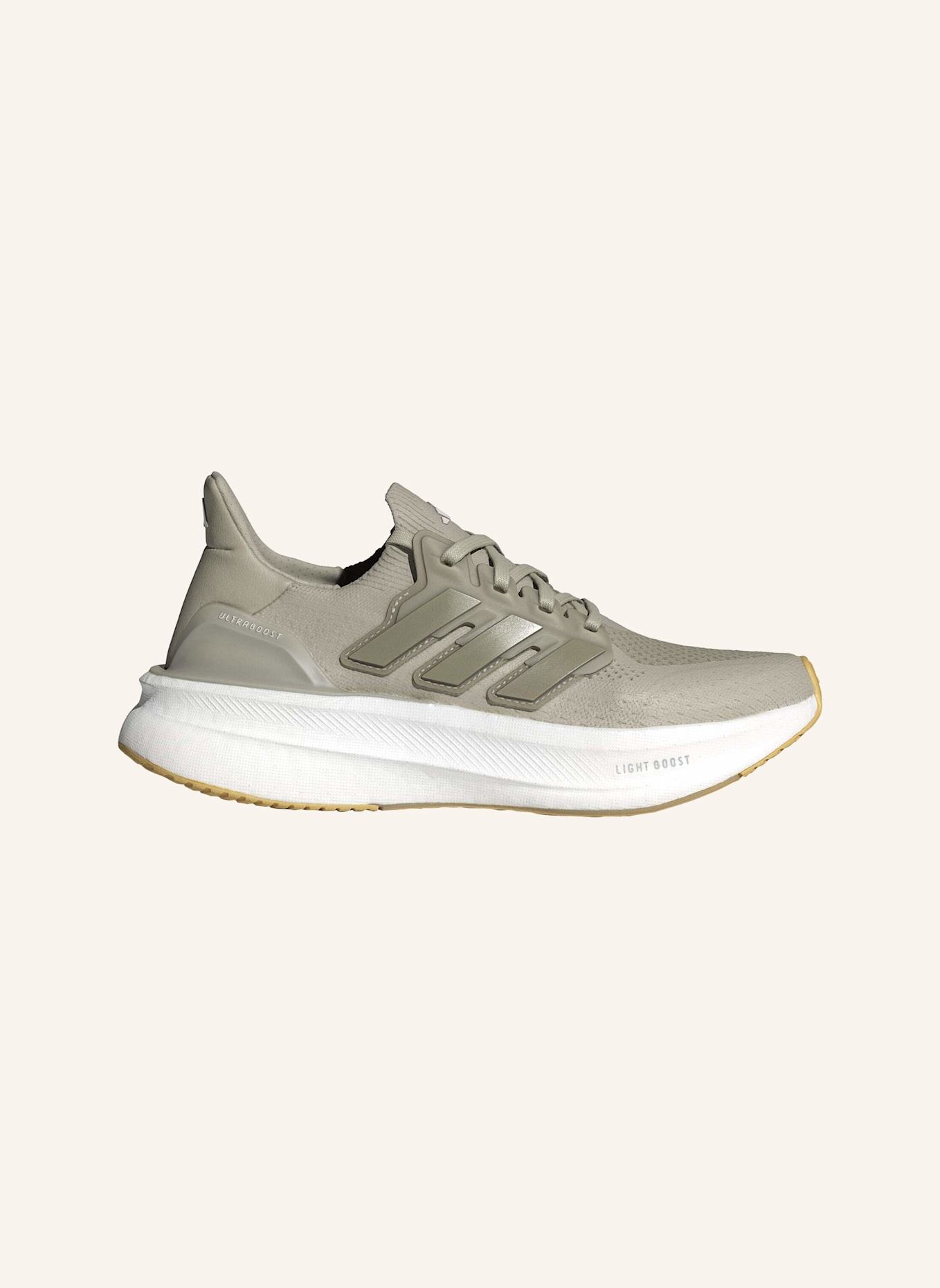 adidas ULTRABOOST 5 LAUFSCHUH: GRAU/ WEISS