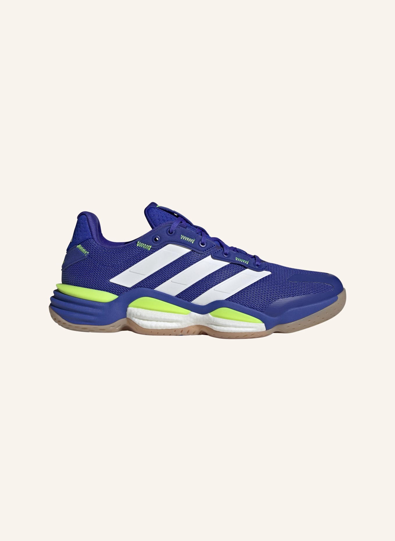 adidas Indoorschuhe STABIL 16: BLAU/ WEISS/ GELB