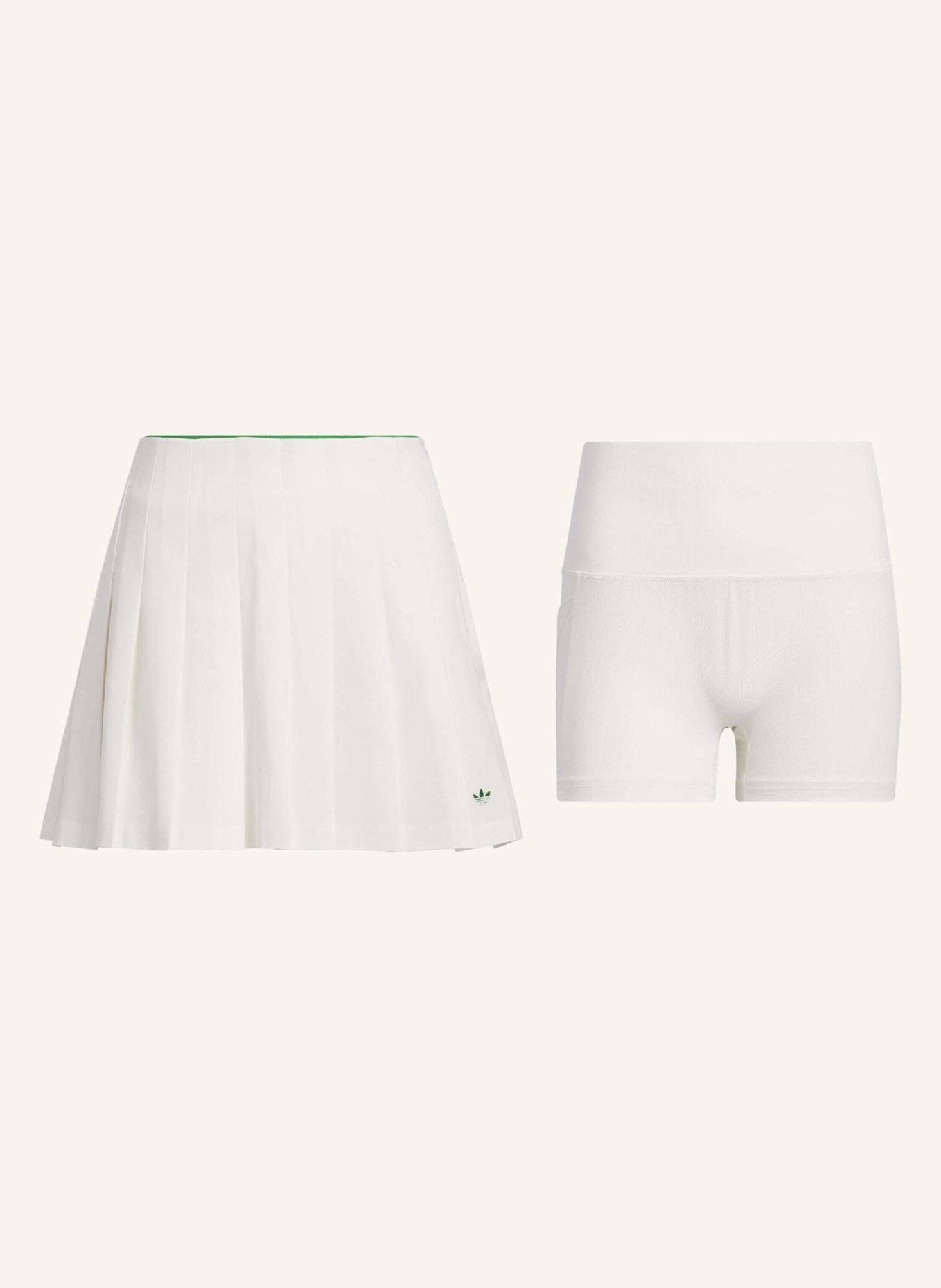 adidas Originals Golfrock ORIGINALS PLEATED: WEISS