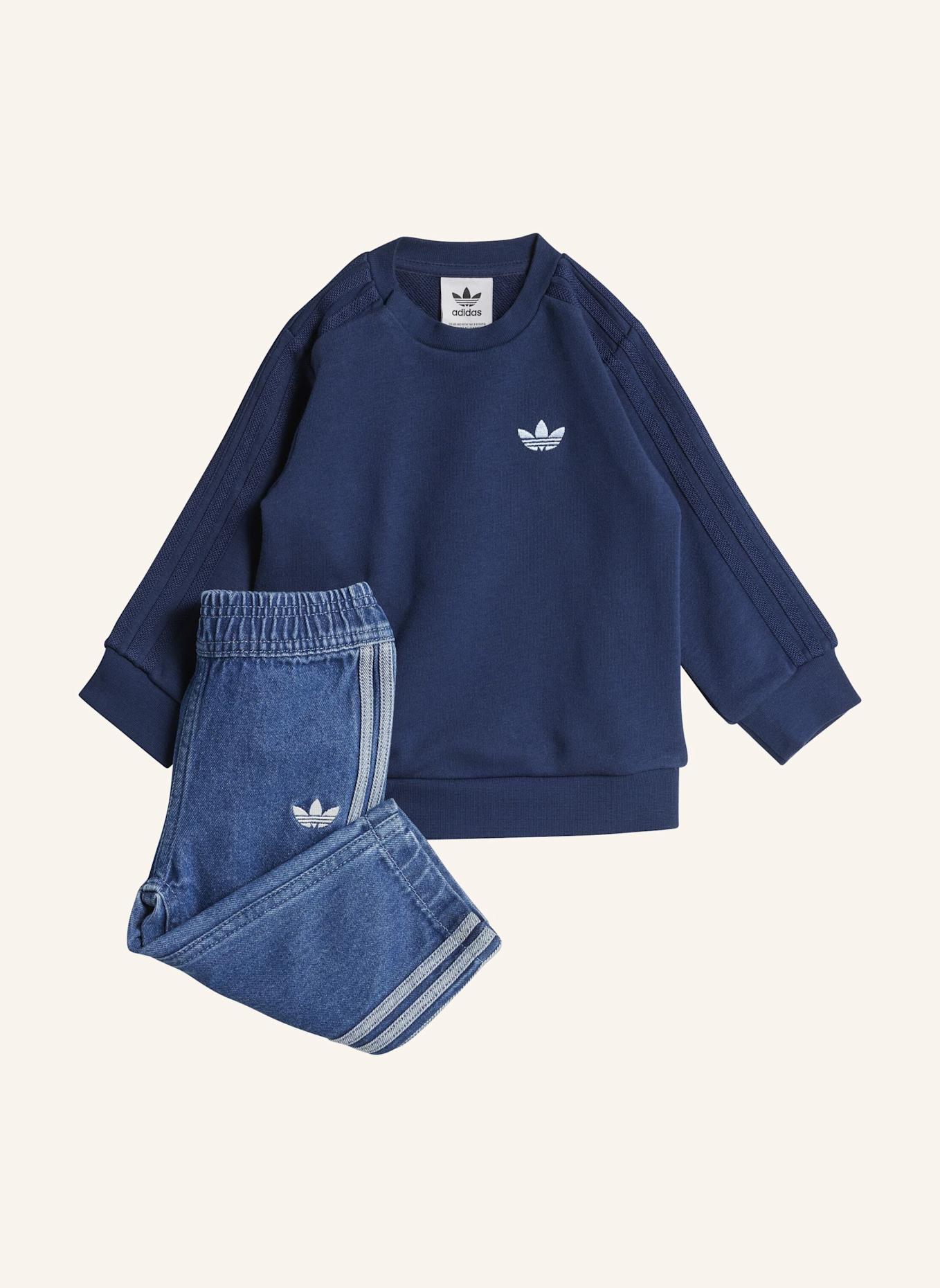 adidas Originals DENIM KIDS SET: HELLBLAU/ BLAU