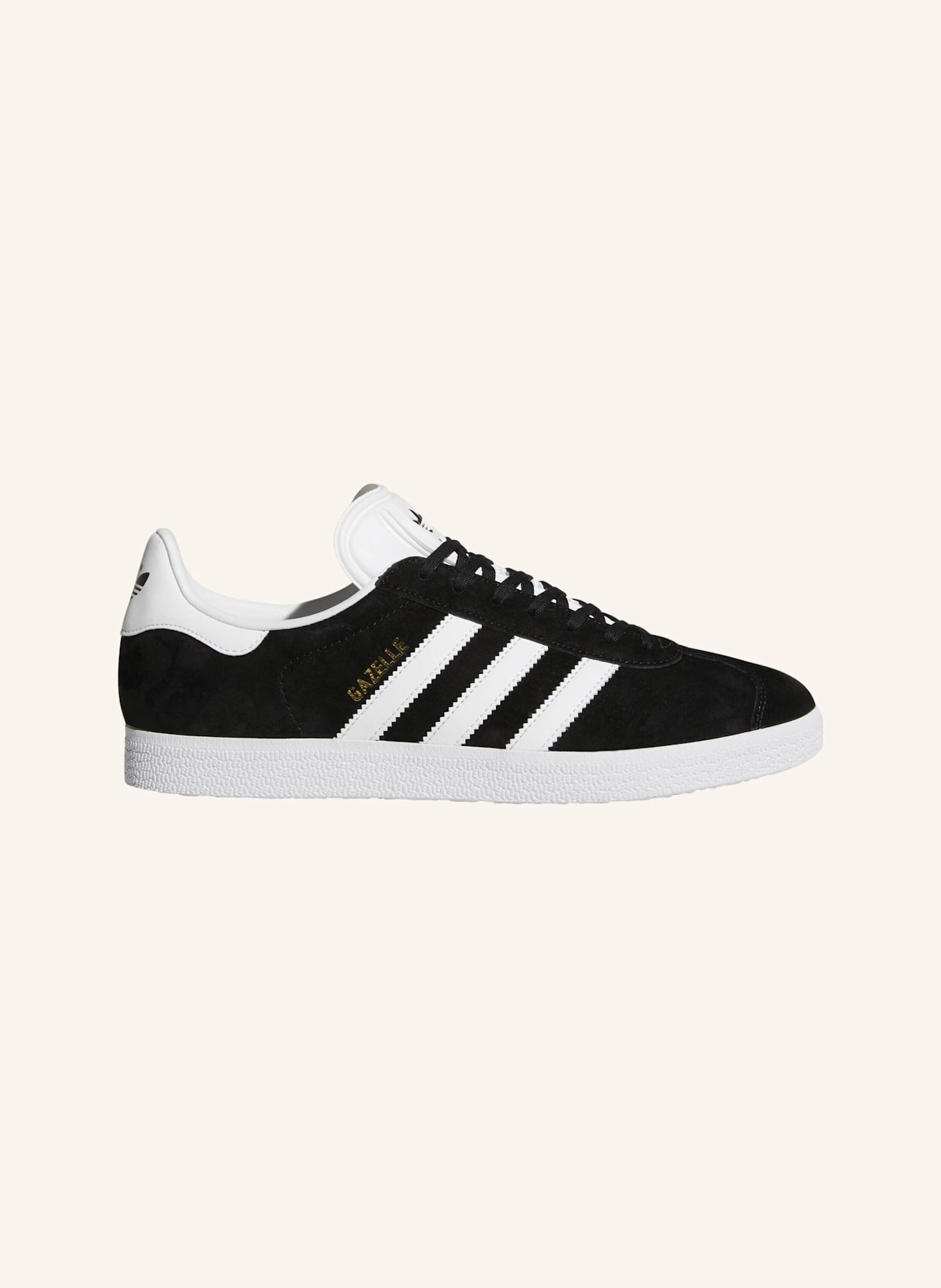 adidas Originals GAZELLE SCHUH: SCHWARZ/ WEISS/ GRAU