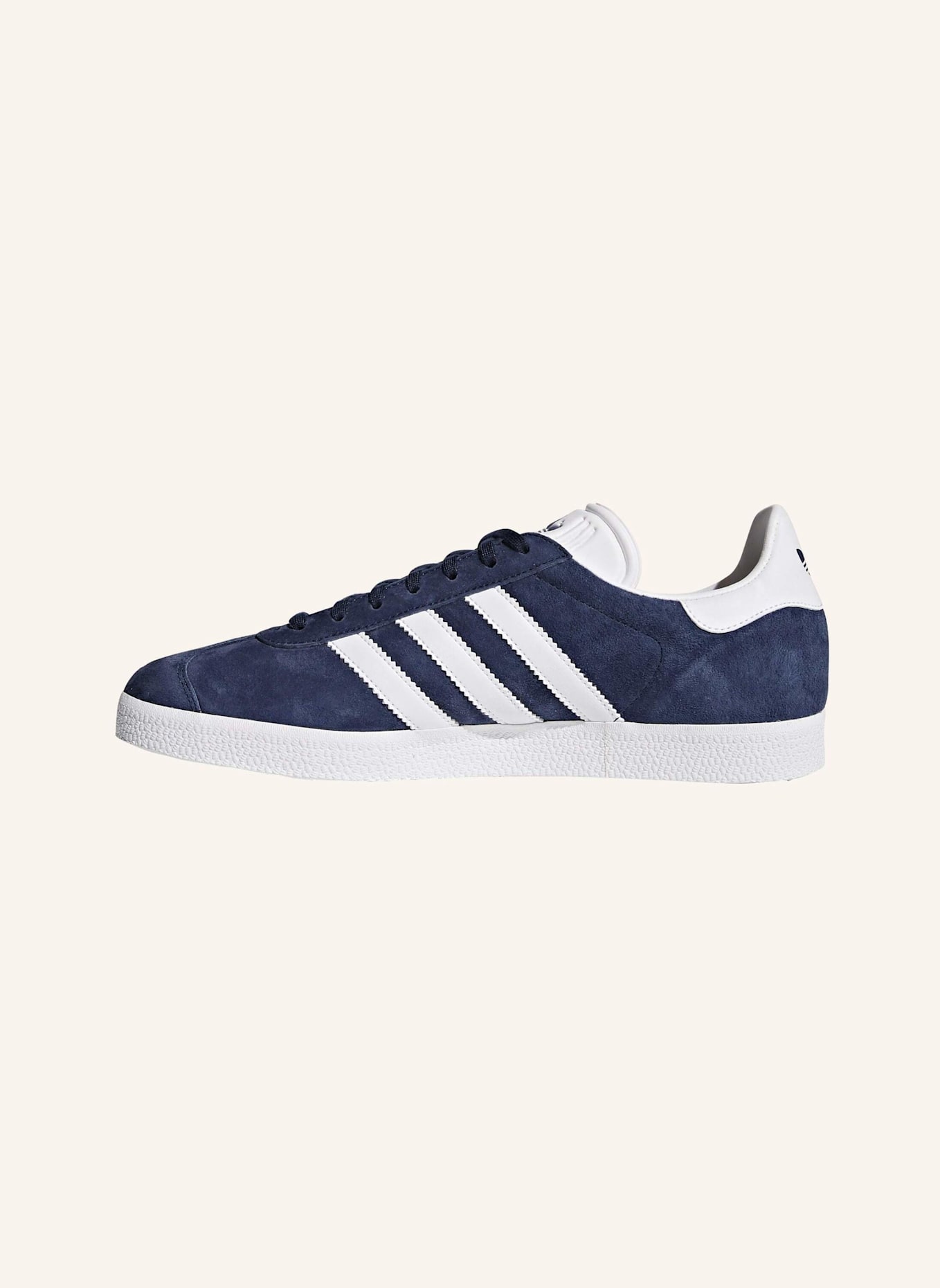 adidas Originals GAZELLE SCHUH: BLAU/ WEISS/ GOLD