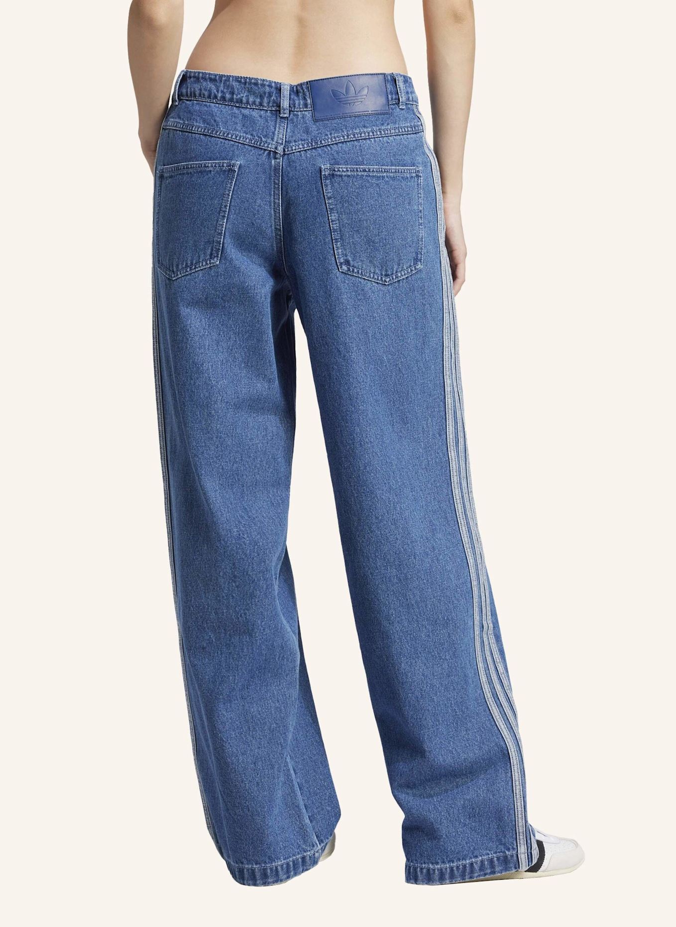 adidas Originals Flared Jeans: BLAU