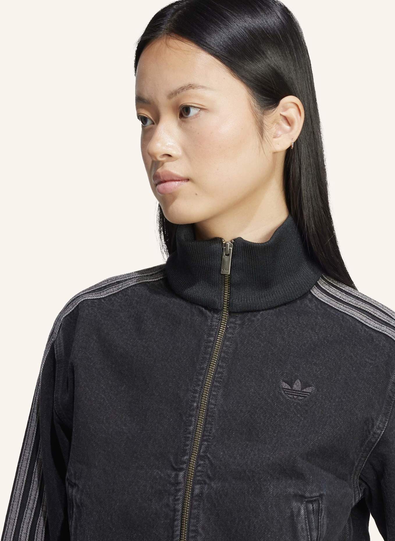 adidas Originals ADICOLOR DENIM ORIGINALS JACKE: SCHWARZ