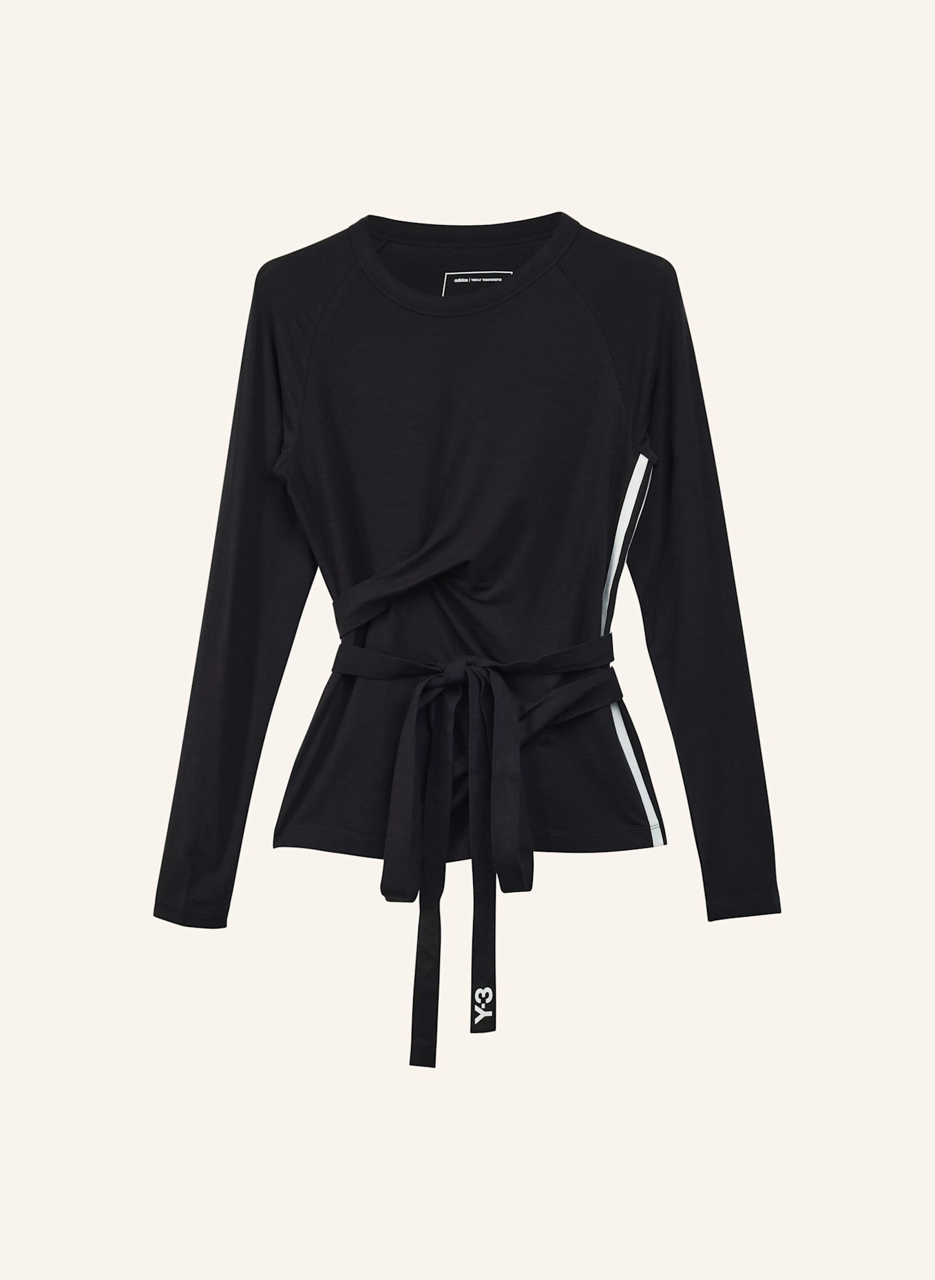 Y-3 Y-3 LONGSLEEVE: SCHWARZ