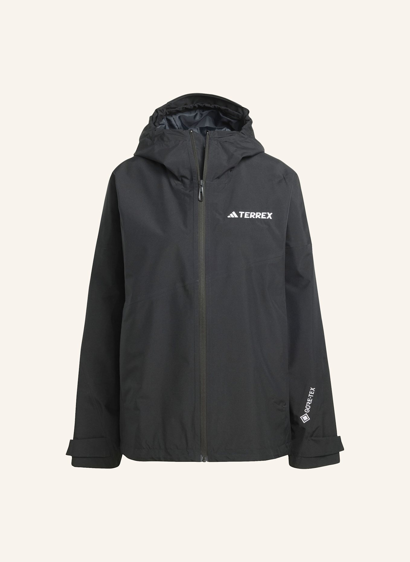 adidas TERREX Funktionsjacke TERREX XPERIOR 2LAYER GORE-TEX PERFORMANCE: SCHWARZ
