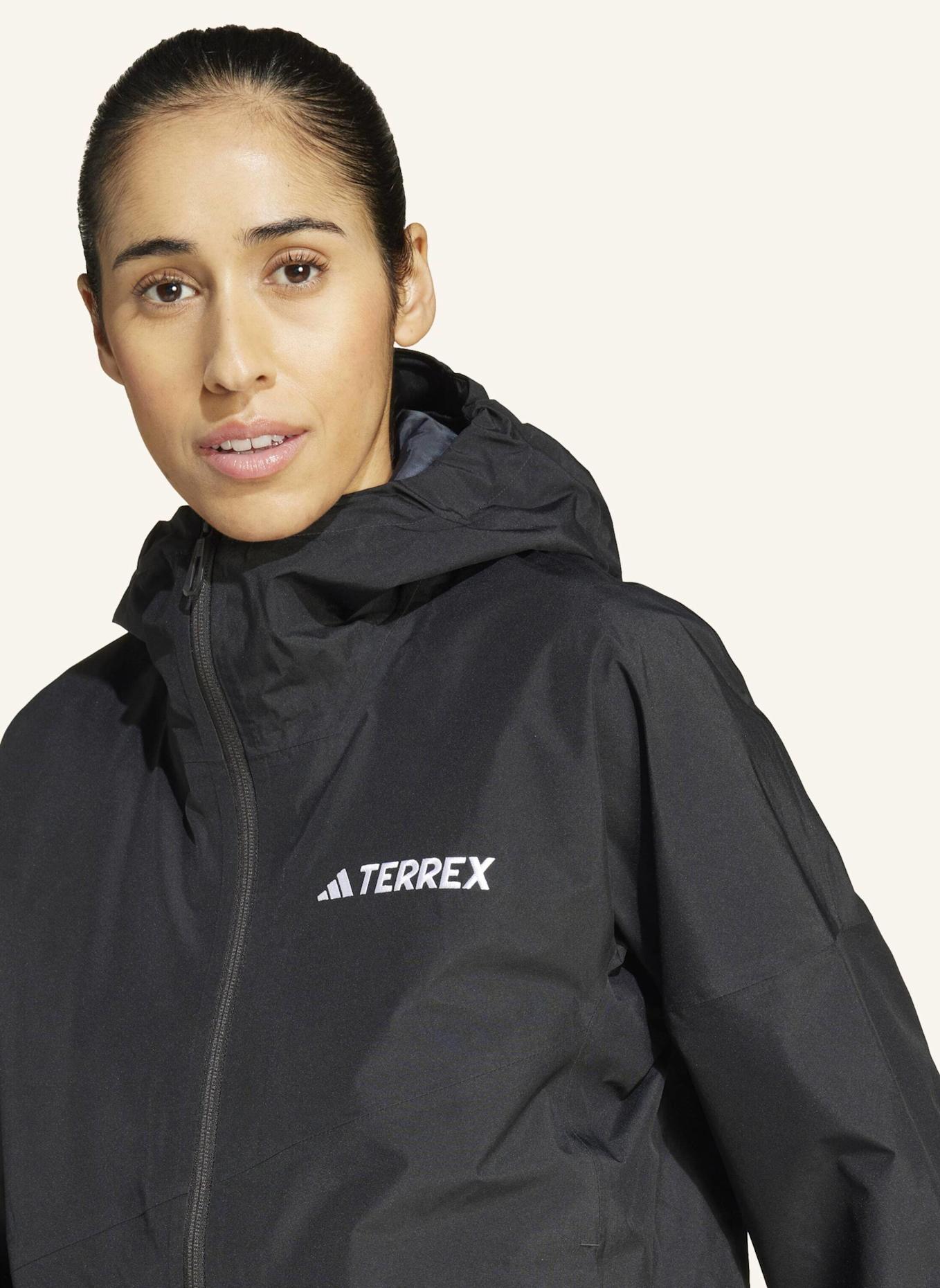 adidas TERREX Funktionsjacke TERREX XPERIOR 2LAYER GORE-TEX PERFORMANCE: SCHWARZ