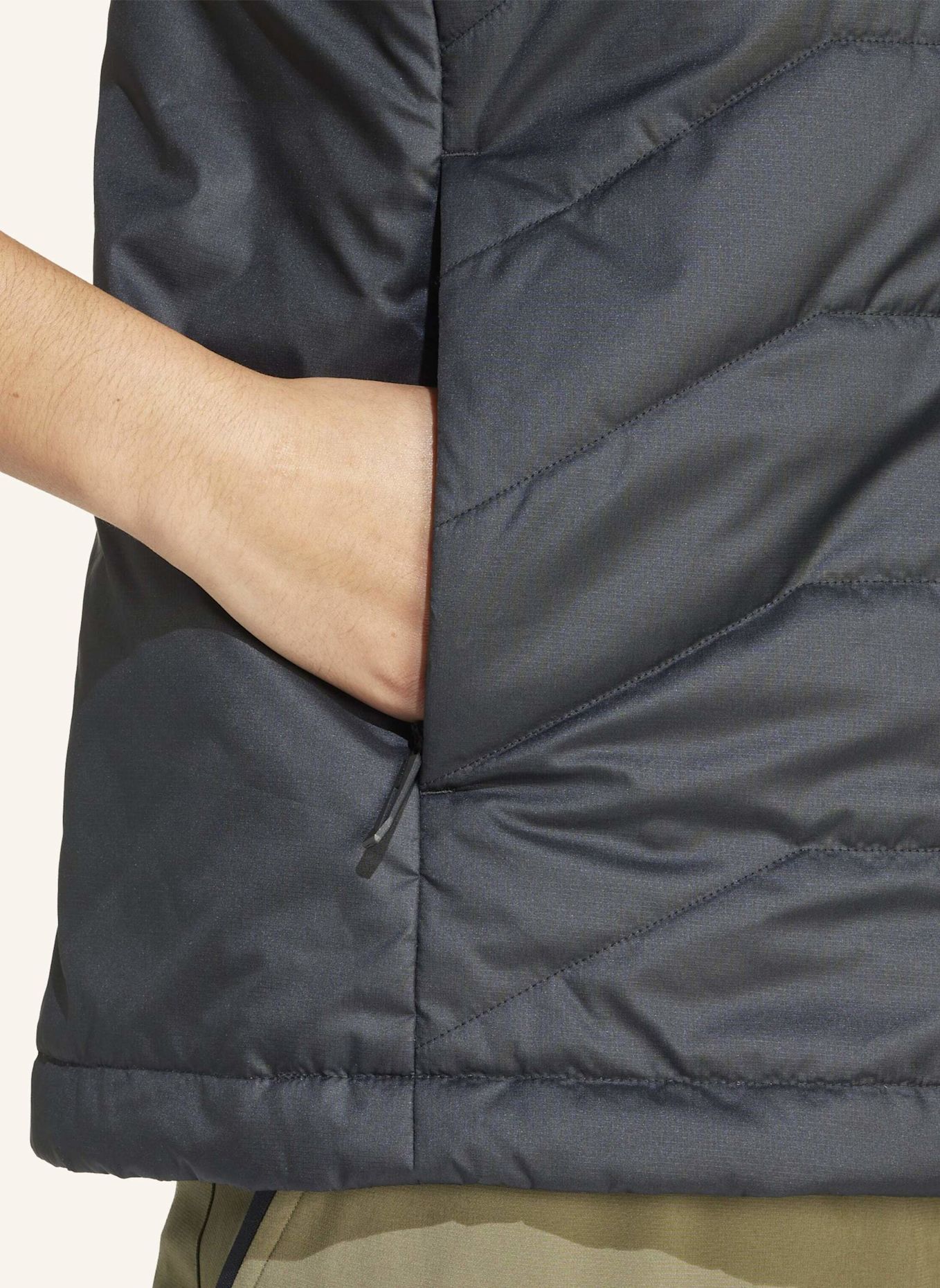 adidas TERREX TERREX MULTI CLIMAWARM INSULATED HOODED WESTE: SCHWARZ