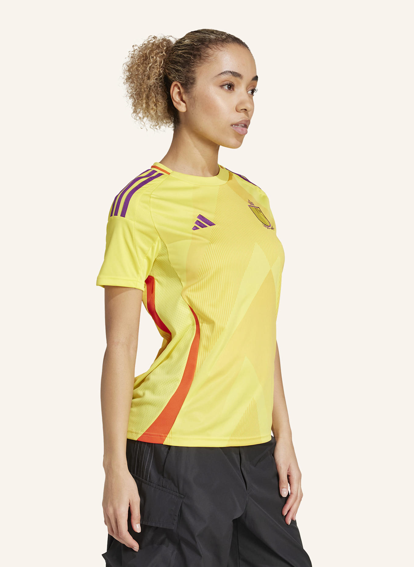 adidas BELGIEN 25 (FRAUENTEAM) AUSWÄRTSTRIKOT: GELB