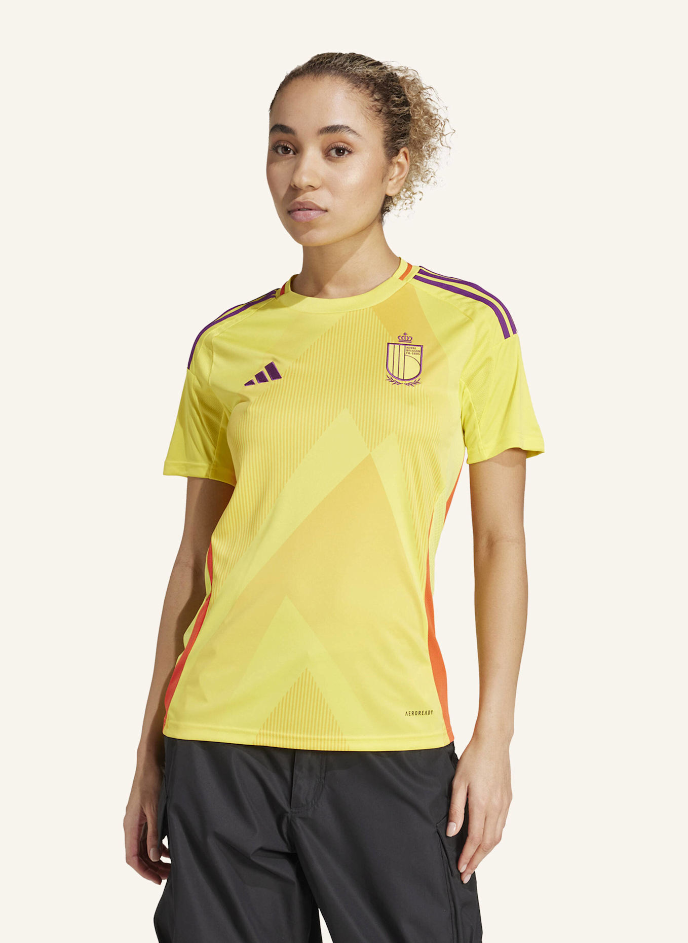 adidas BELGIEN 25 (FRAUENTEAM) AUSWÄRTSTRIKOT: GELB
