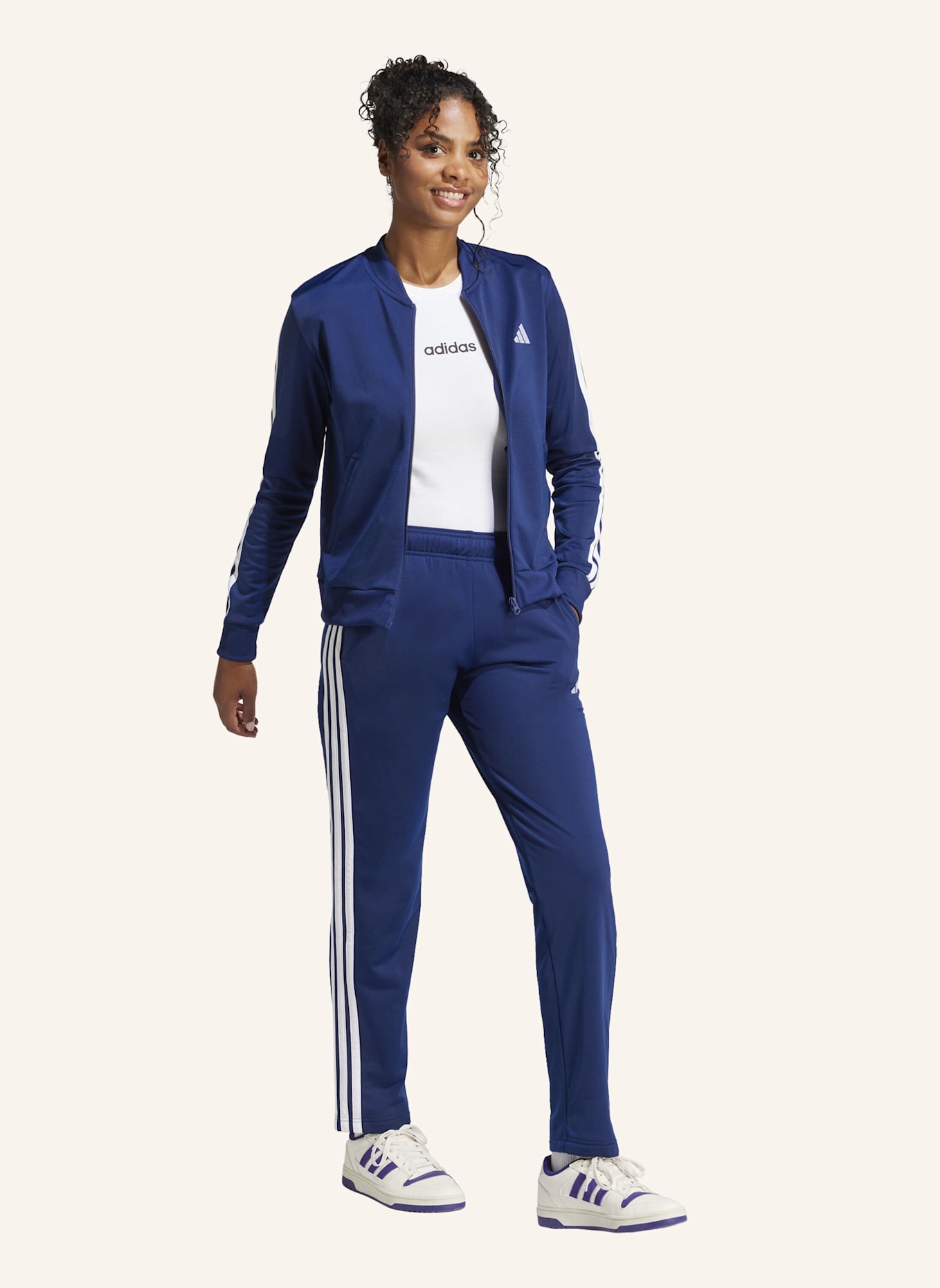 adidas Trainingsanzug DAYREADY: BLAU