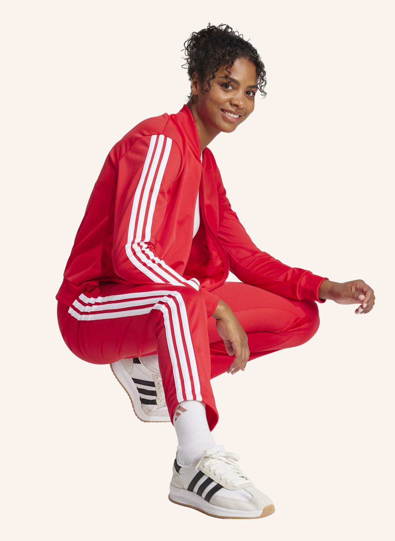 adidas Trainingsanzug DAYREADY: WEISS