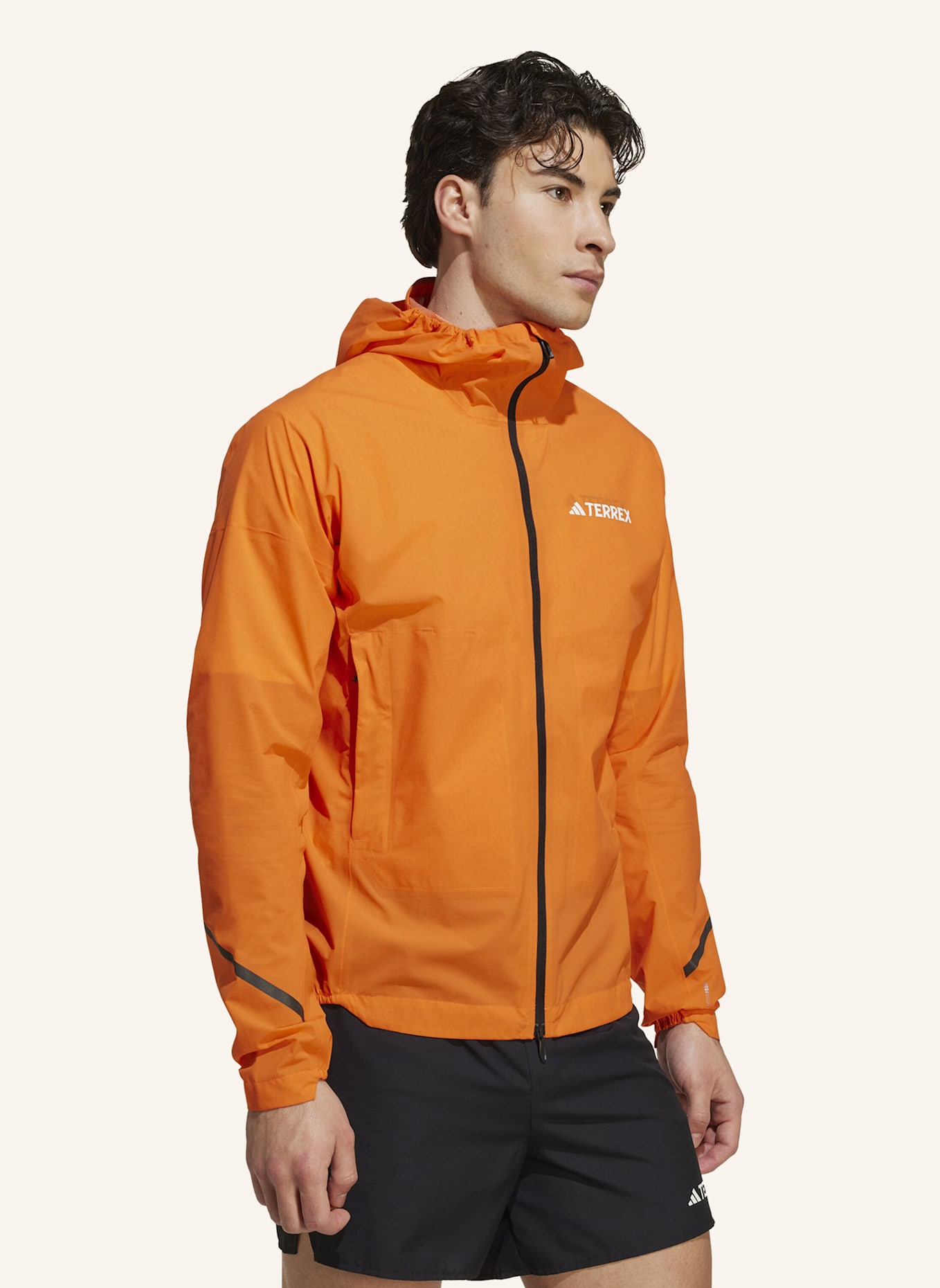 adidas TERREX TERREX XPERIOR 2.5 LAYER LIGHT CLIMAPROOF JACKE: ORANGE