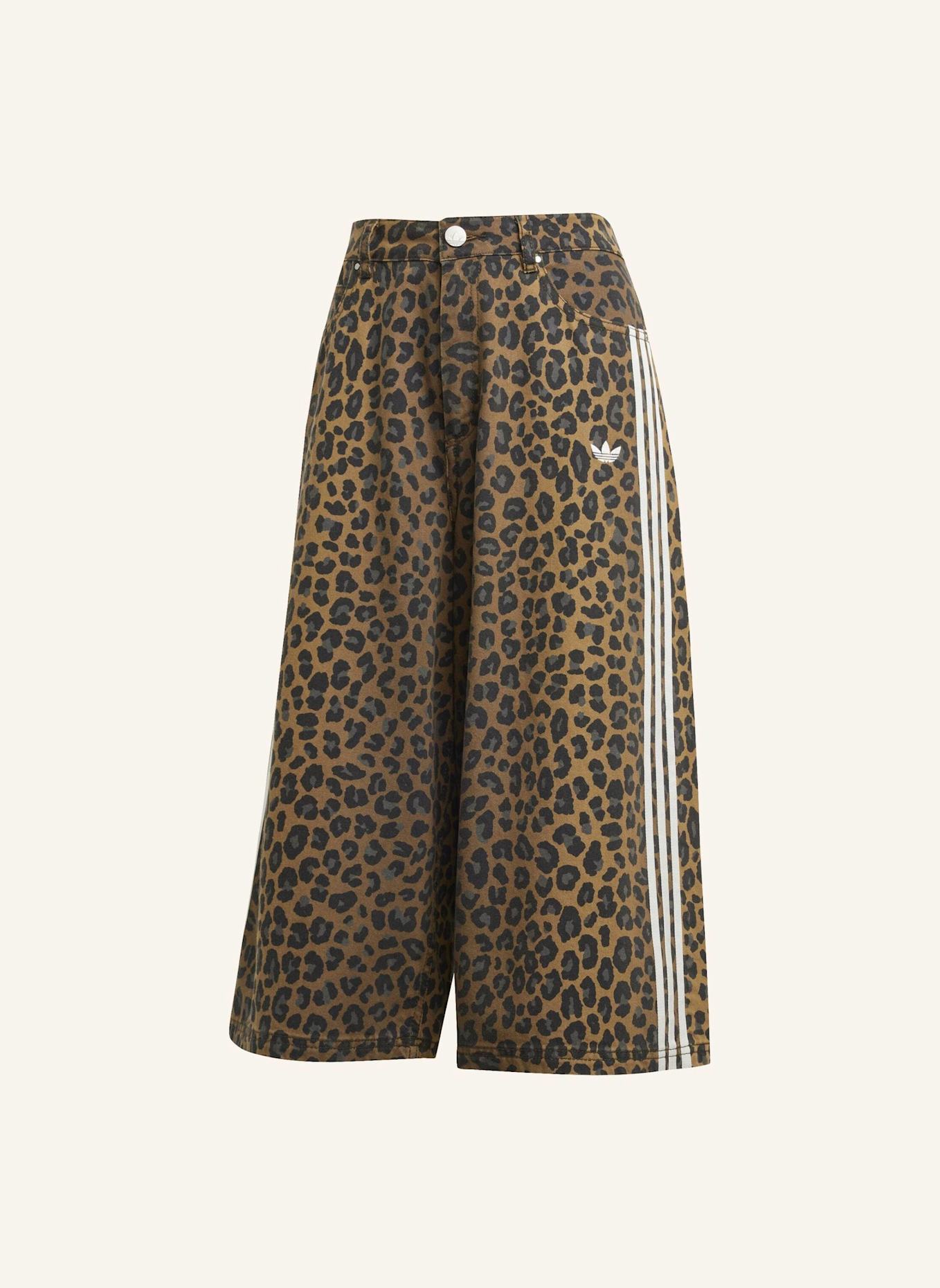 adidas Originals ADIDAS ORIGINALS DENIM BERMUDASHORTS: BRAUN