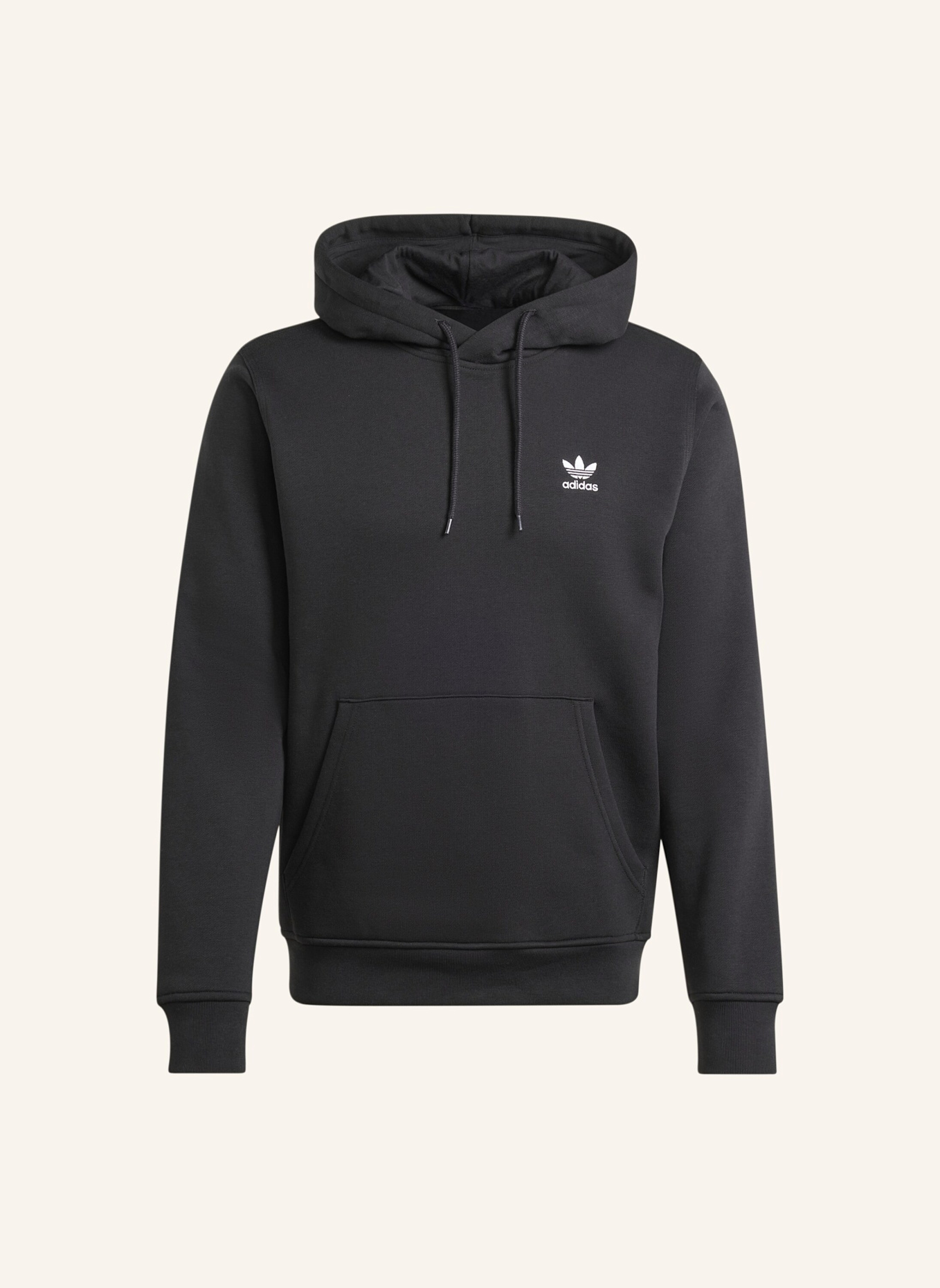 adidas Originals TREFOIL ESSENTIALS HOODIE: SCHWARZ