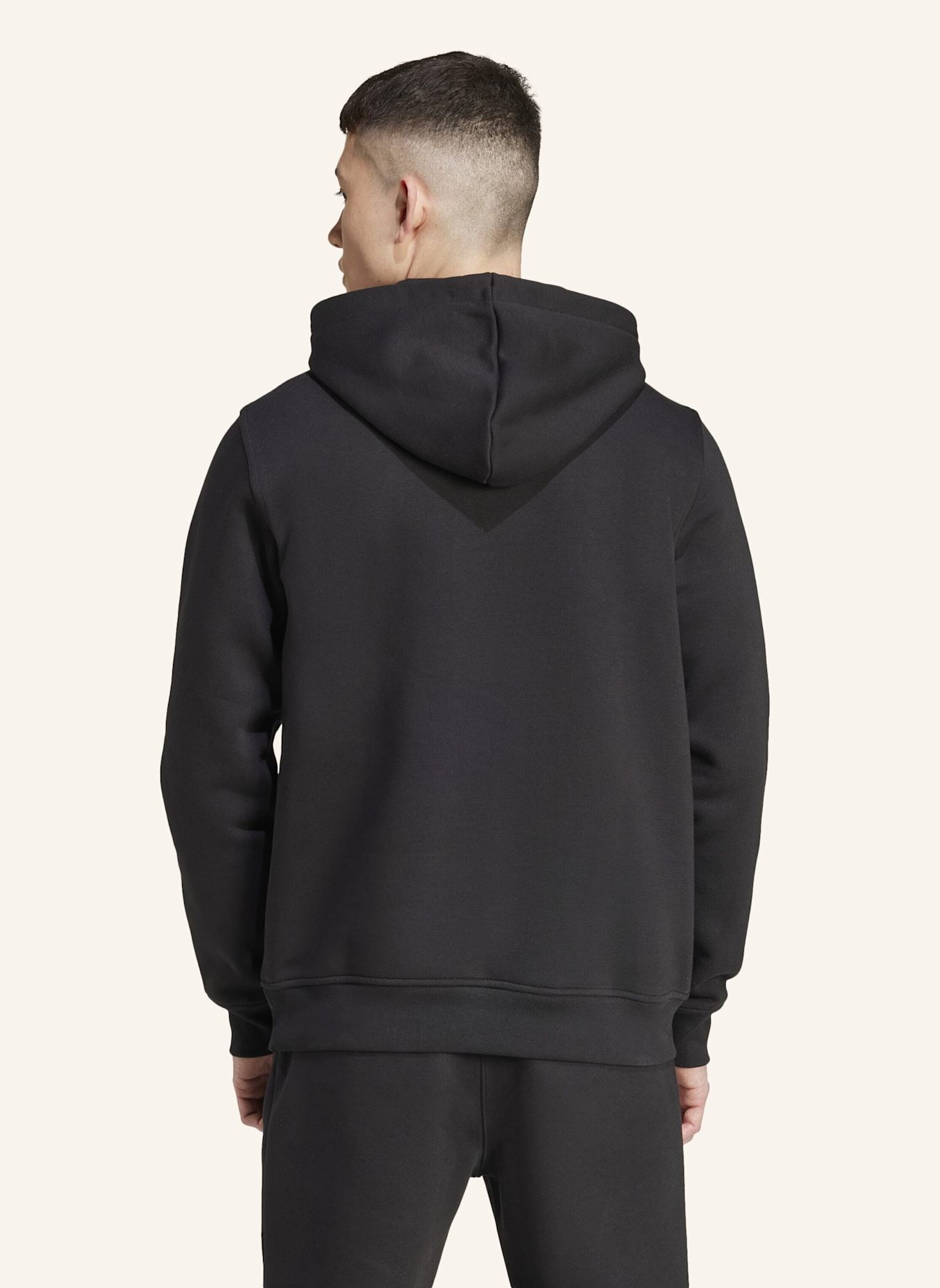 adidas Originals TREFOIL ESSENTIALS HOODIE: SCHWARZ