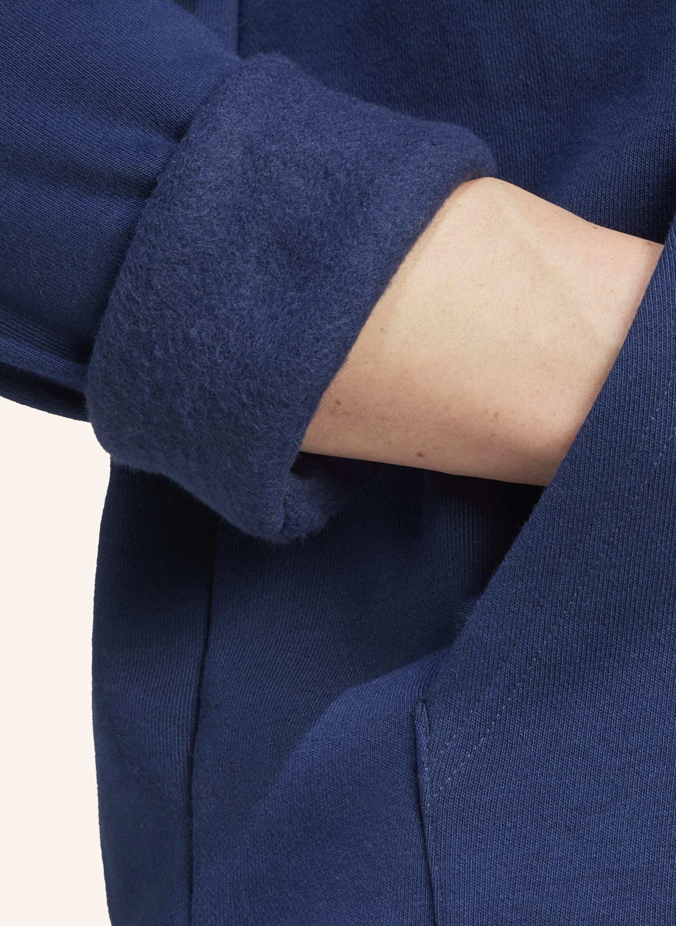 adidas Originals TREFOIL ESSENTIALS HOODIE: BLAU