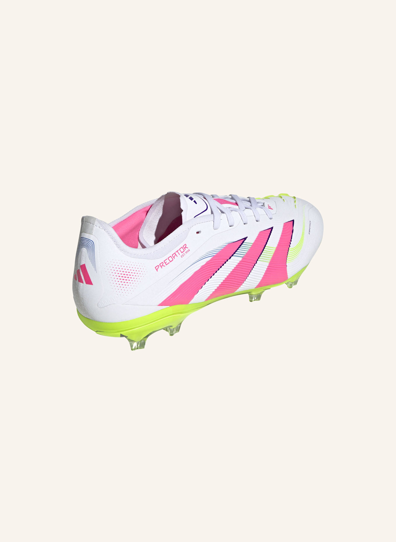 adidas PREDATOR PRO FG FUSSBALLSCHUH: WEISS