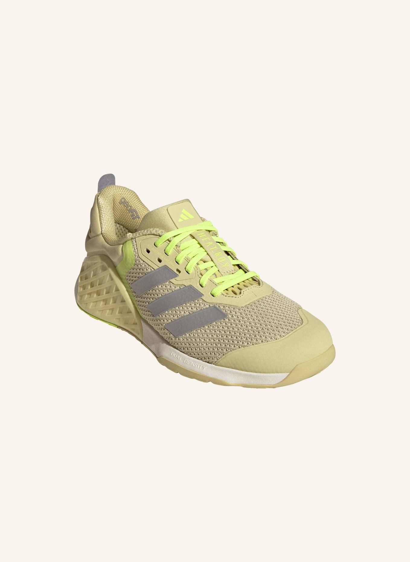 adidas Fitnessschuhe DROPSET 3 TRAINER: GELB/ SILBER