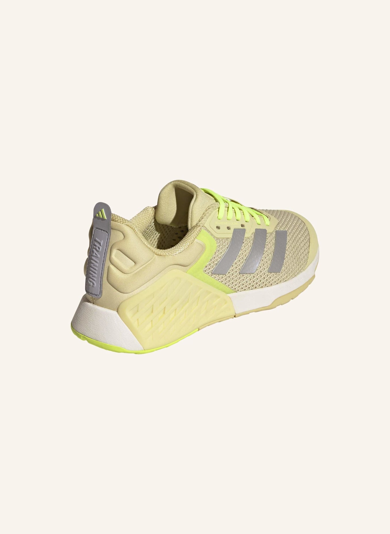 adidas Fitnessschuhe DROPSET 3 TRAINER: GELB/ SILBER