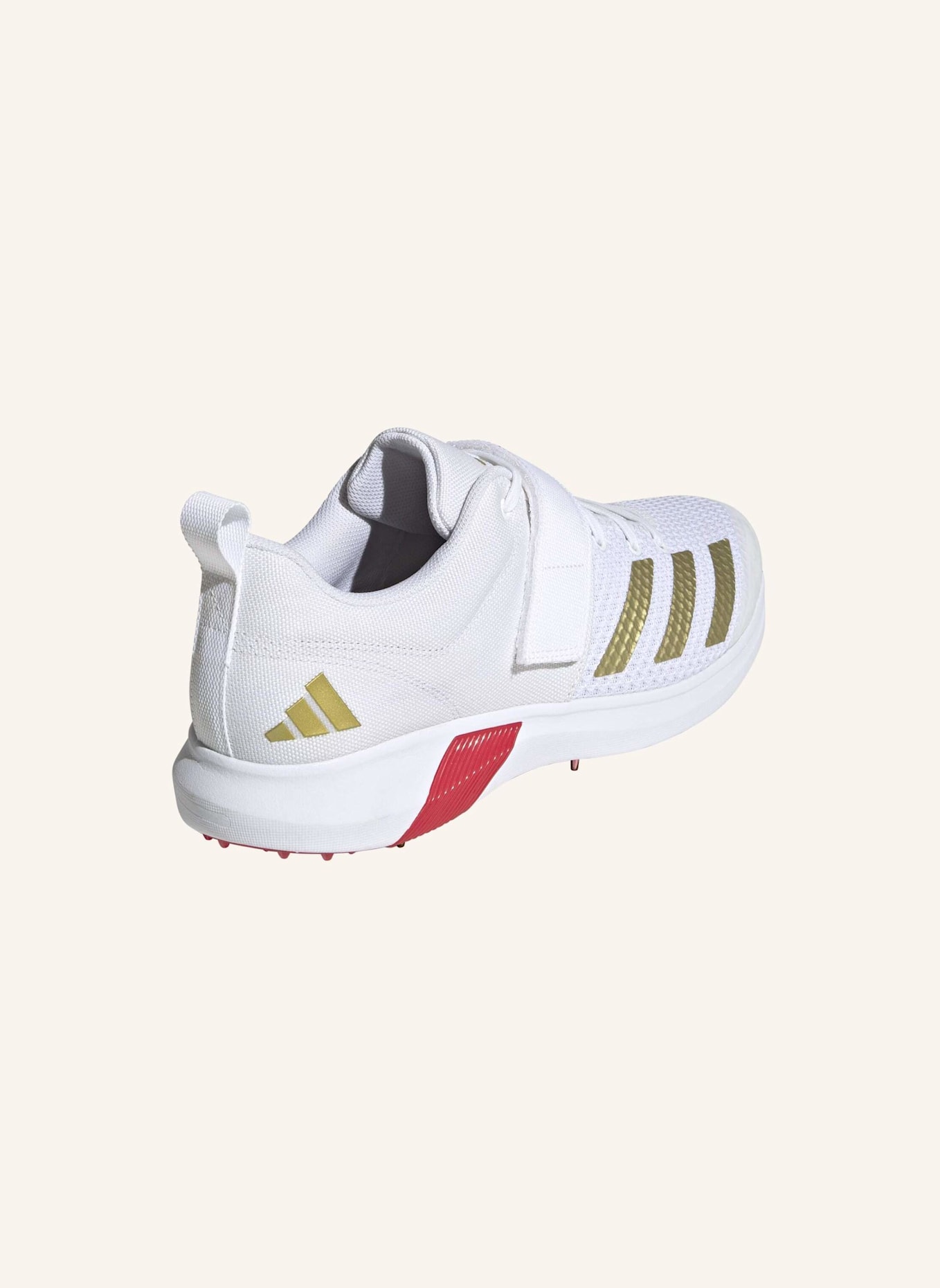 adidas ADIPOWER VECTOR 20 SCHUH: WEISS/ GOLD/ ROT