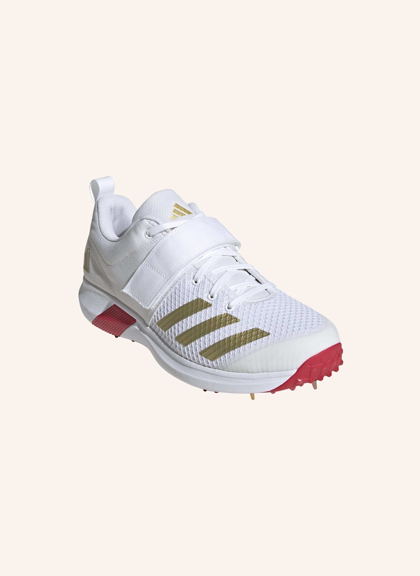 adidas ADIPOWER VECTOR 20 SCHUH: WEISS/ GOLD/ ROT