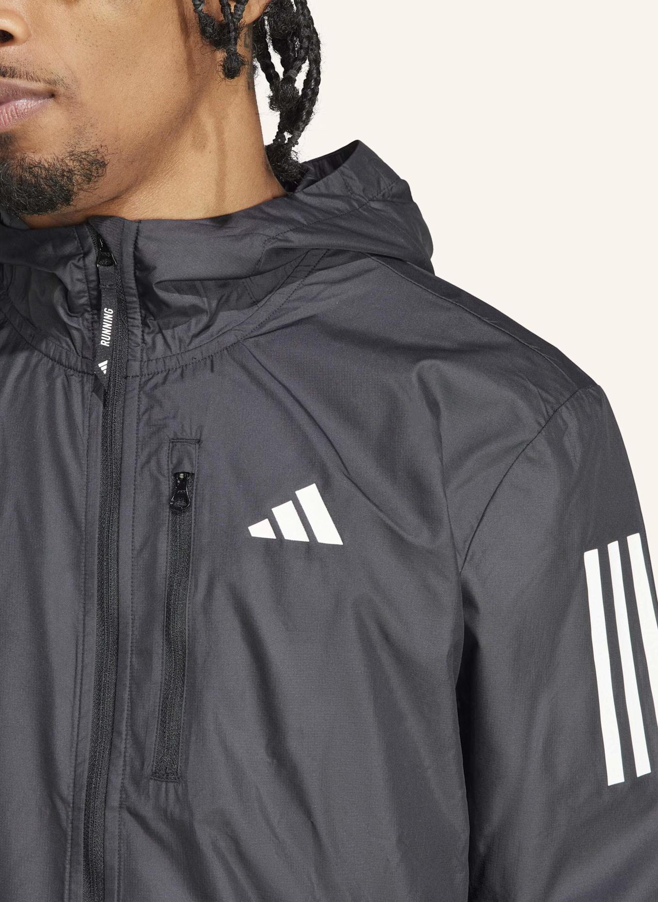 adidas OWN THE RUN JACKE: SCHWARZ