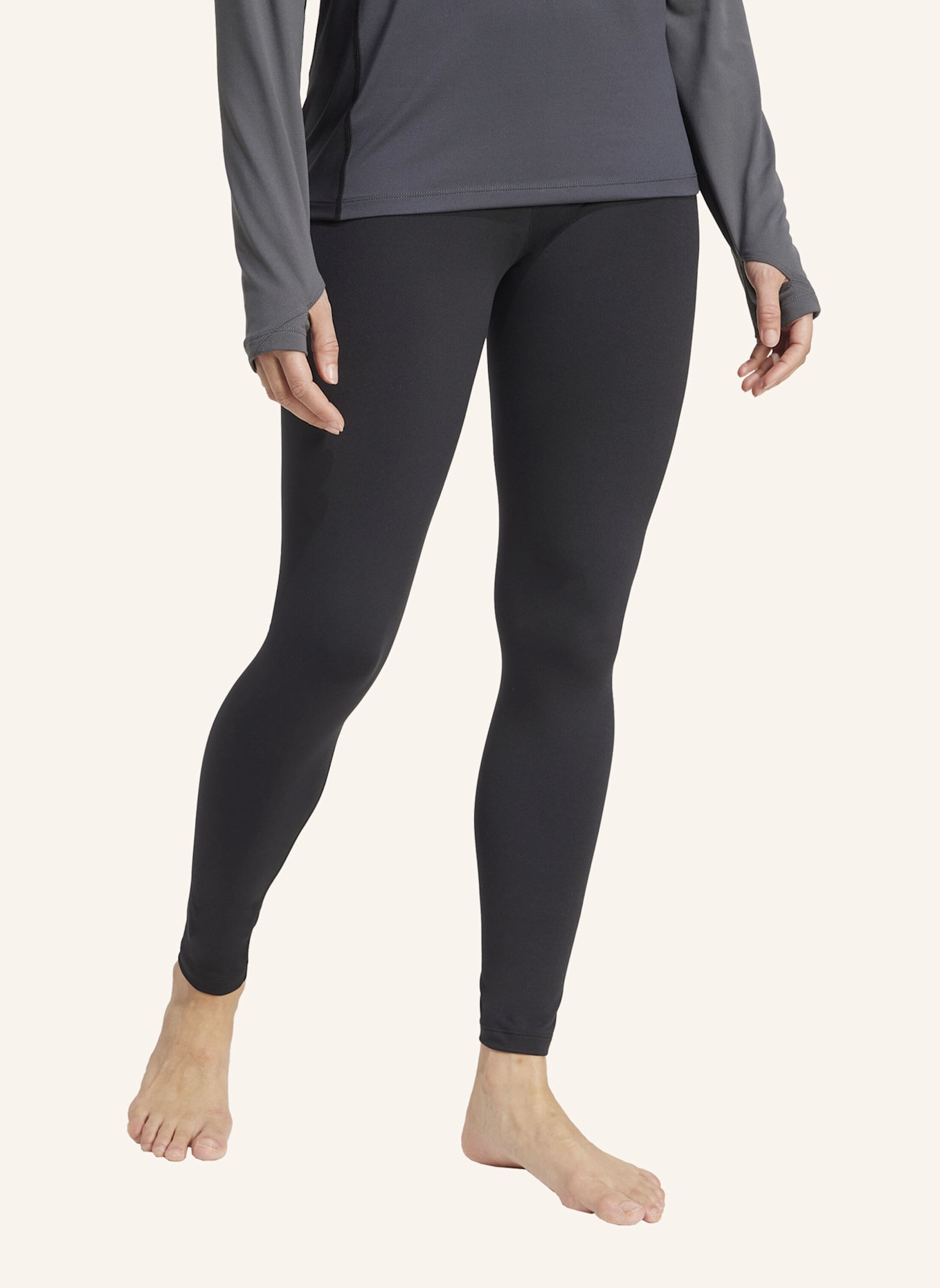 adidas TERREX MULTI SYNTHETIC BASELAYER LEGGINGS: SCHWARZ