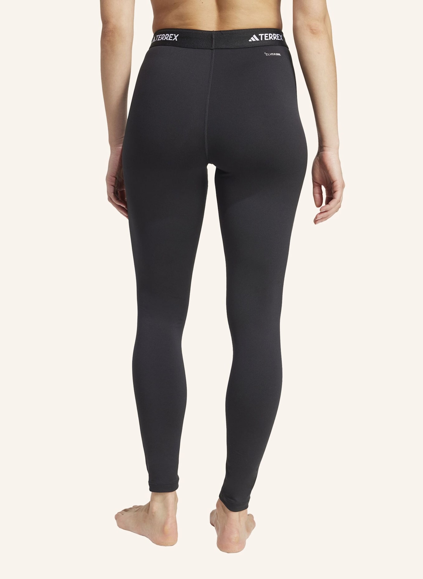 adidas TERREX MULTI SYNTHETIC BASELAYER LEGGINGS: SCHWARZ