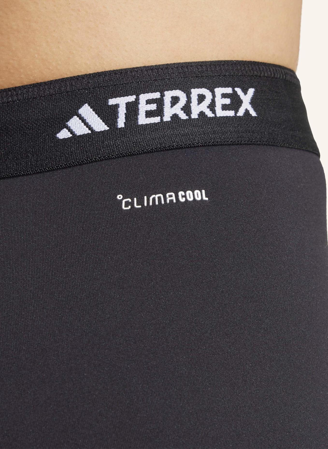 adidas TERREX MULTI SYNTHETIC BASELAYER LEGGINGS: SCHWARZ
