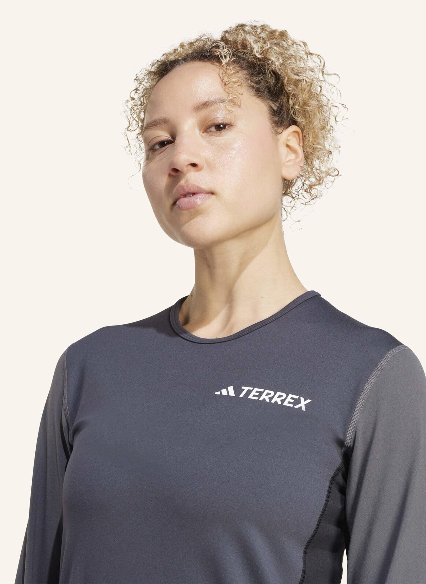 adidas TERREX MULTI SYNTHETIC LANGÄRMELIGE BASELAYER: GRAU
