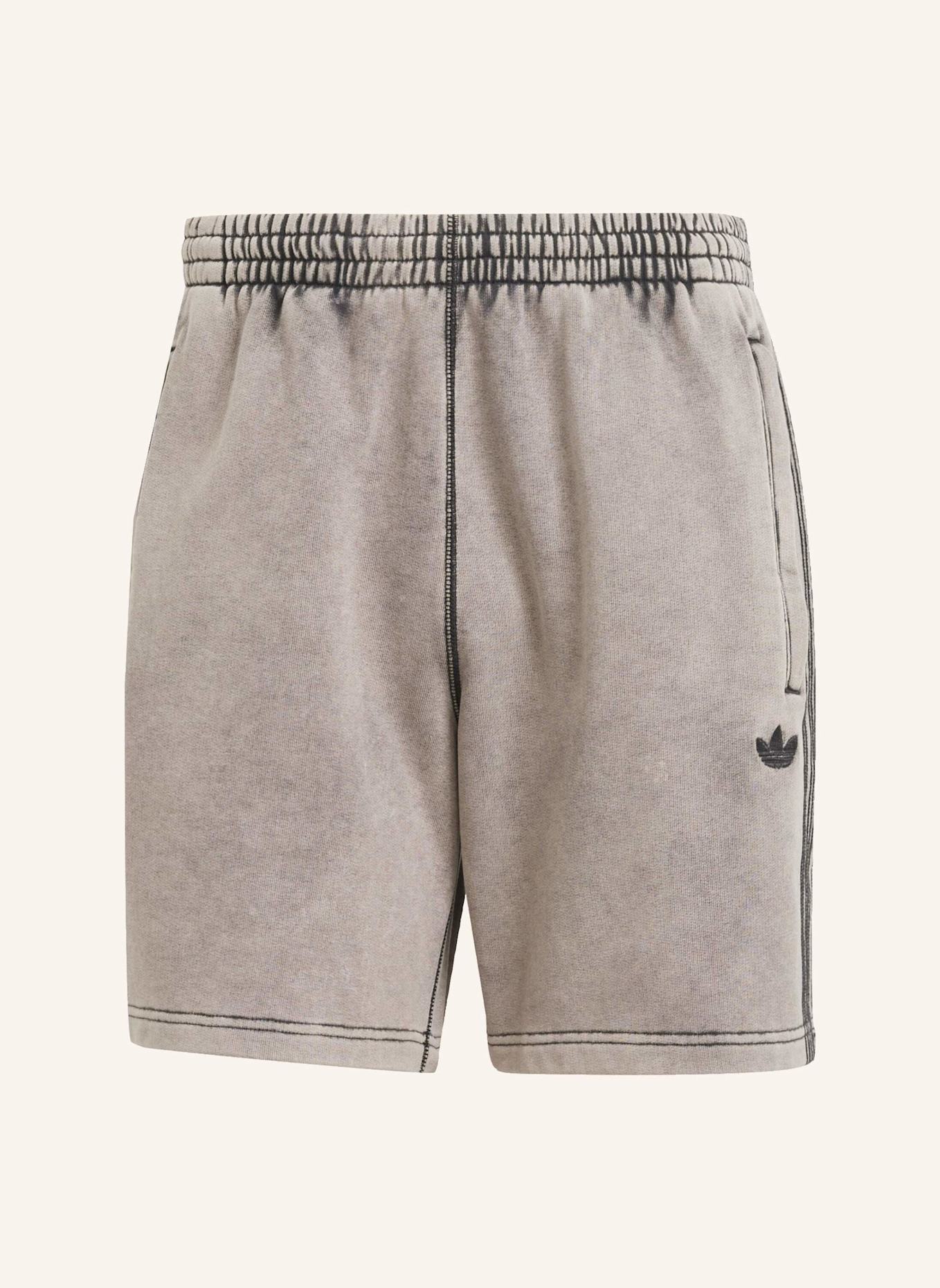 adidas Originals PREMIUM ESSENTIALS RETRO WASHED SHORTS: GRAU