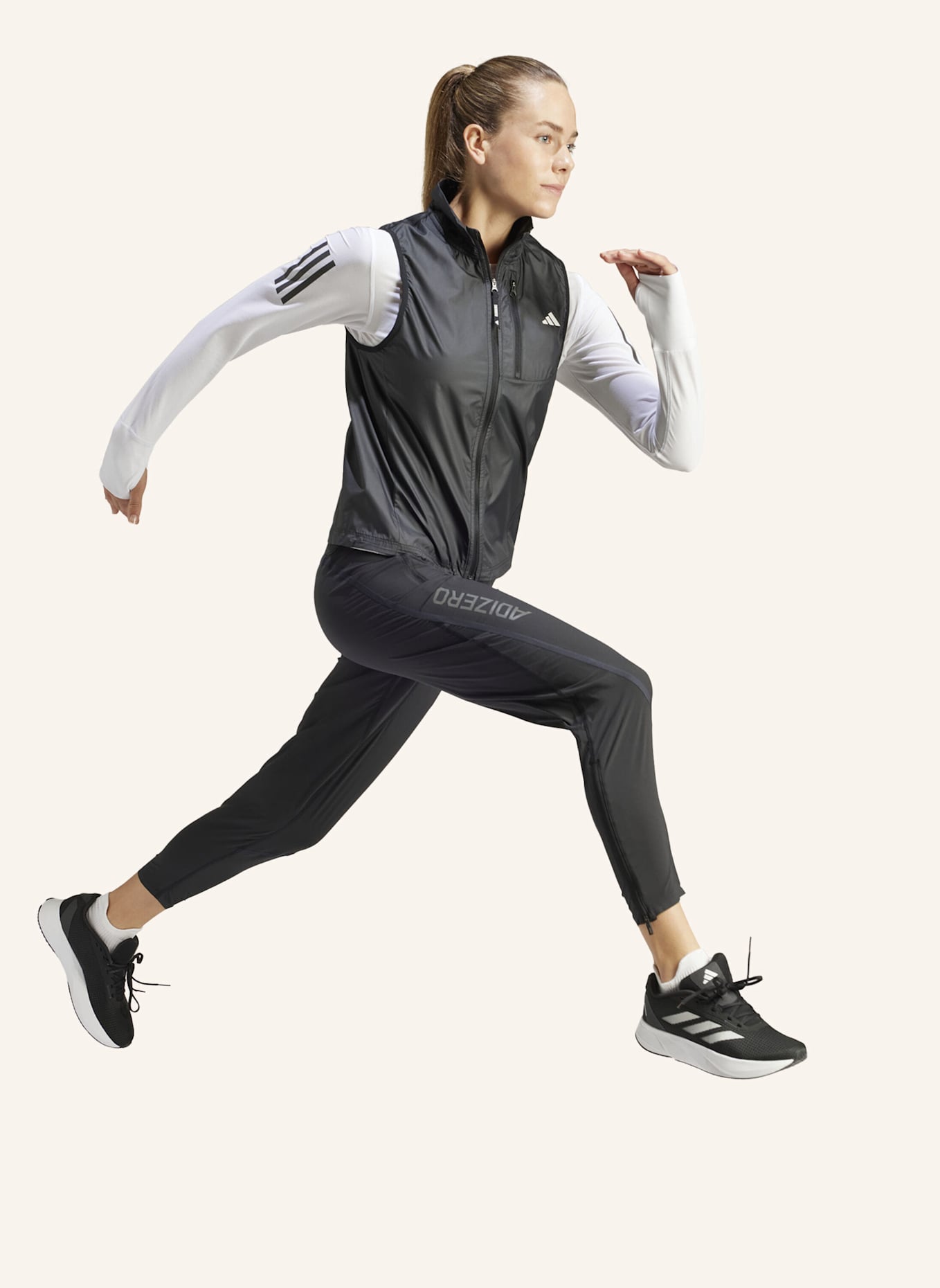 adidas OWN THE RUN WESTE: SCHWARZ