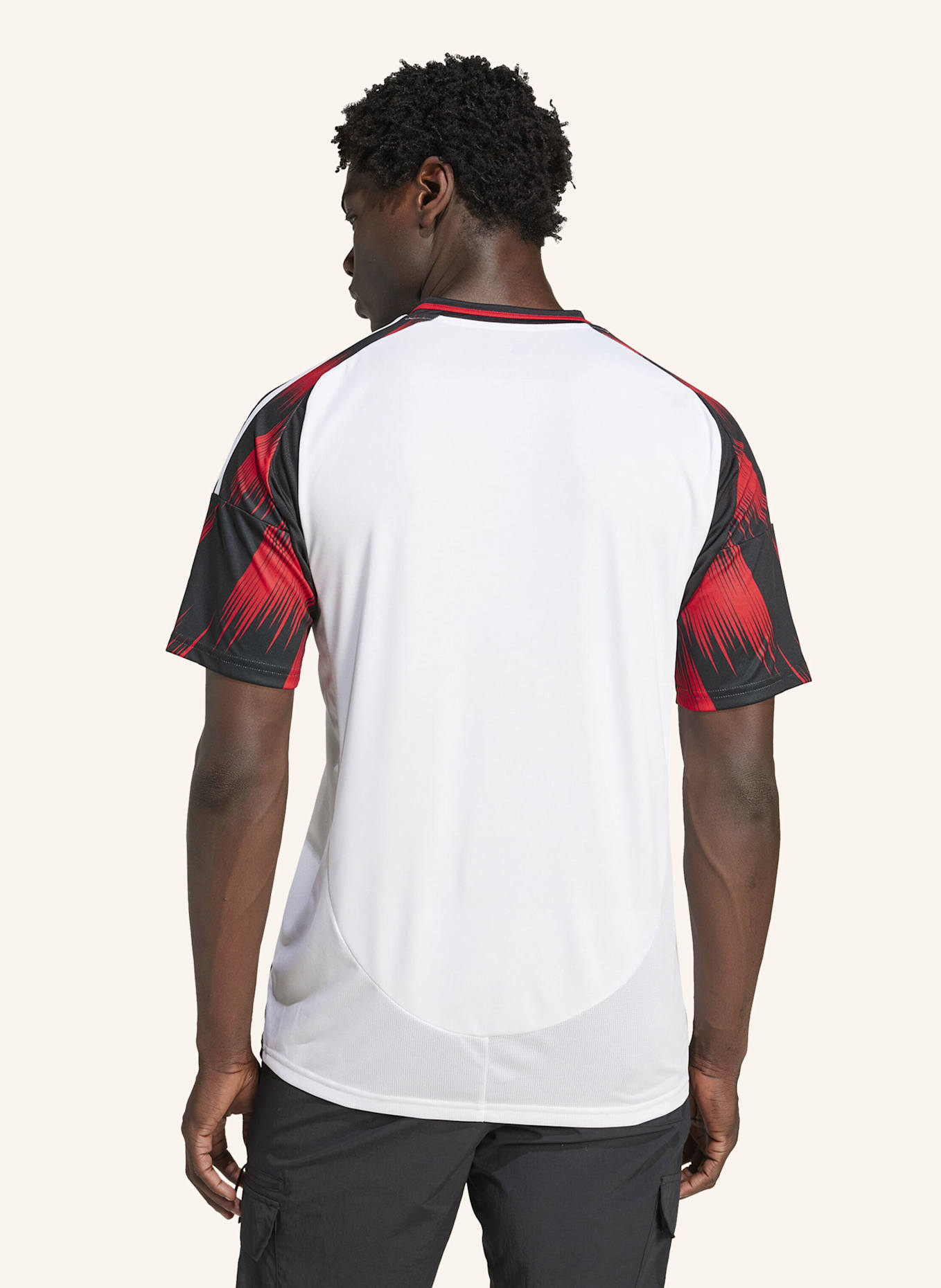 adidas CR FLAMENGO 25 AUSWÄRTSTRIKOT: WEISS