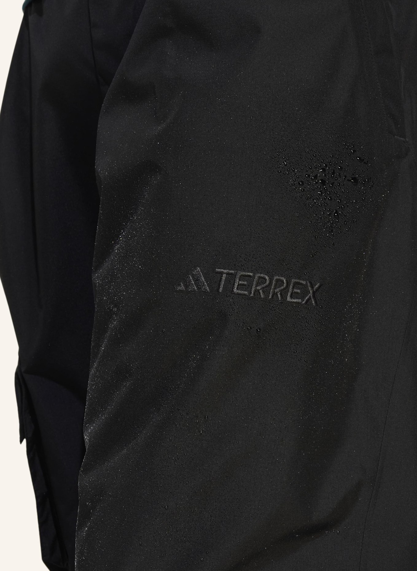 adidas TERREX TERREX XPLORIC 2 LAYER ISOLIERTE CLIMAPROOF HOSE: SCHWARZ