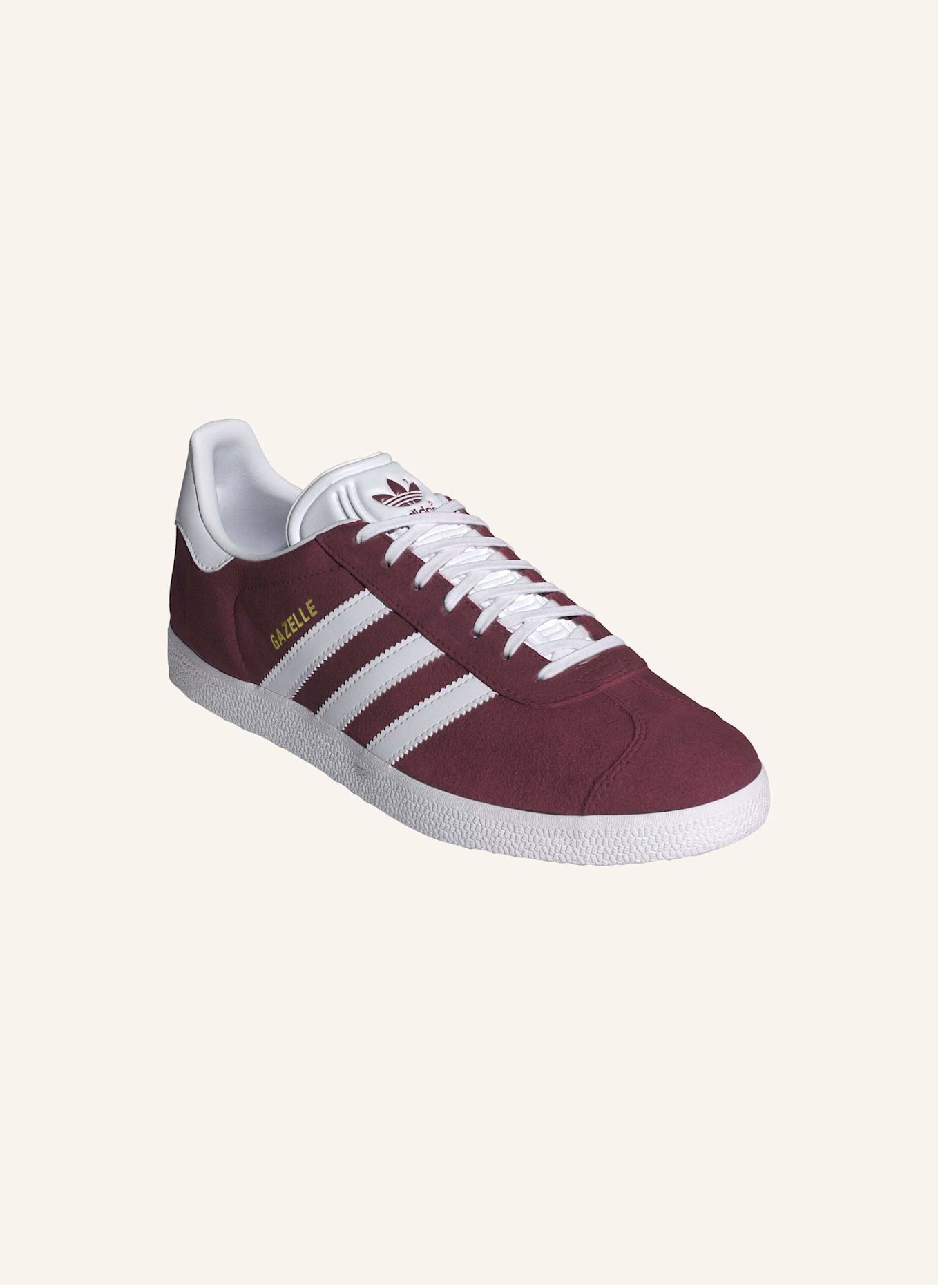 adidas Originals GAZELLE SCHUH: ROT/ WEISS