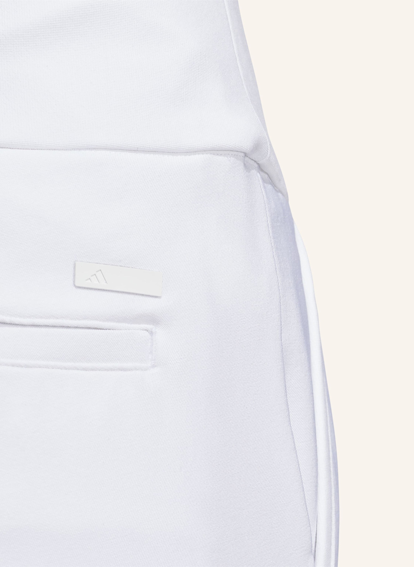 adidas ULTIMATE365 SOLID ANKLE HOSE: WEISS