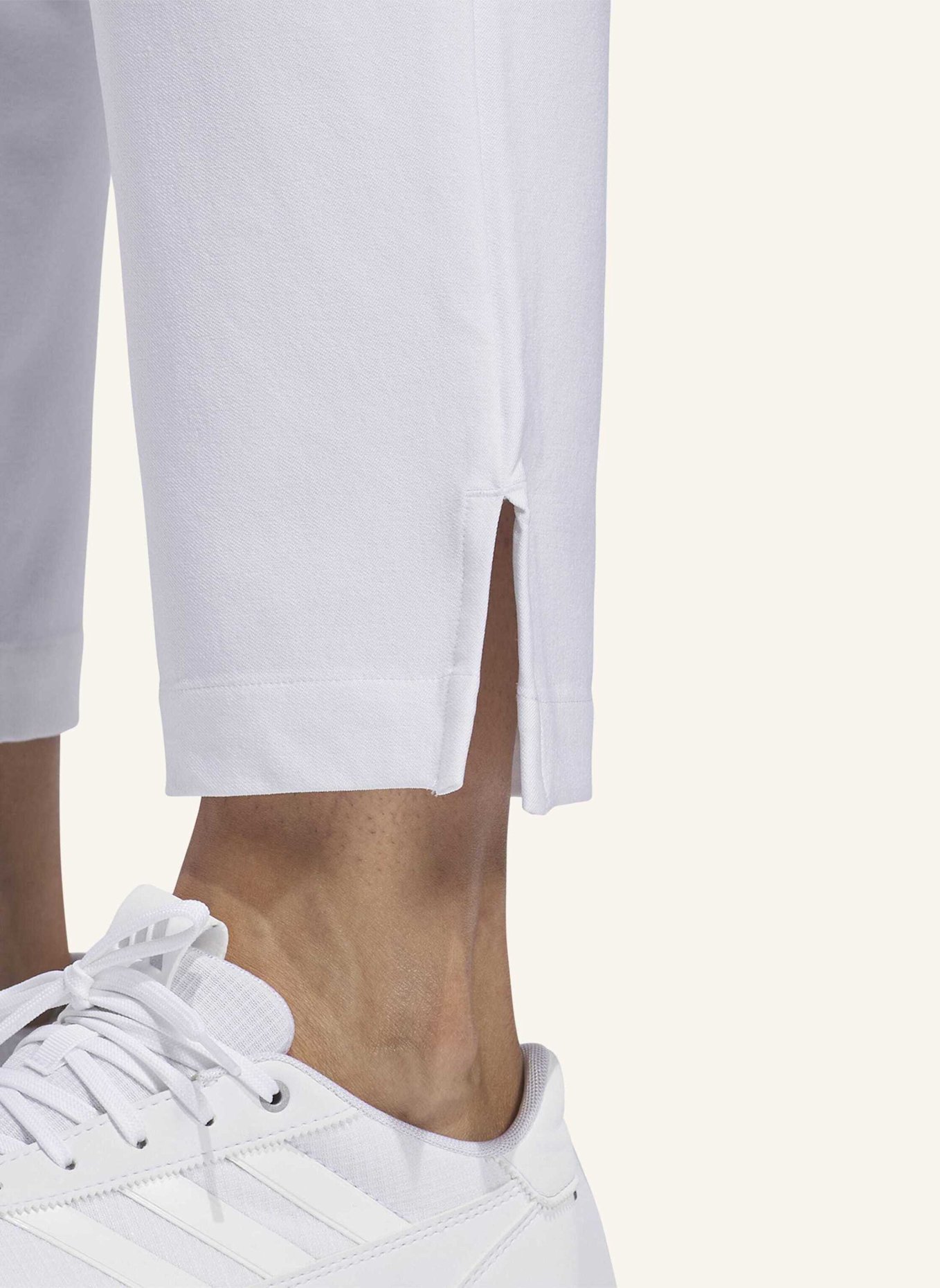 adidas ULTIMATE365 SOLID ANKLE HOSE: WEISS