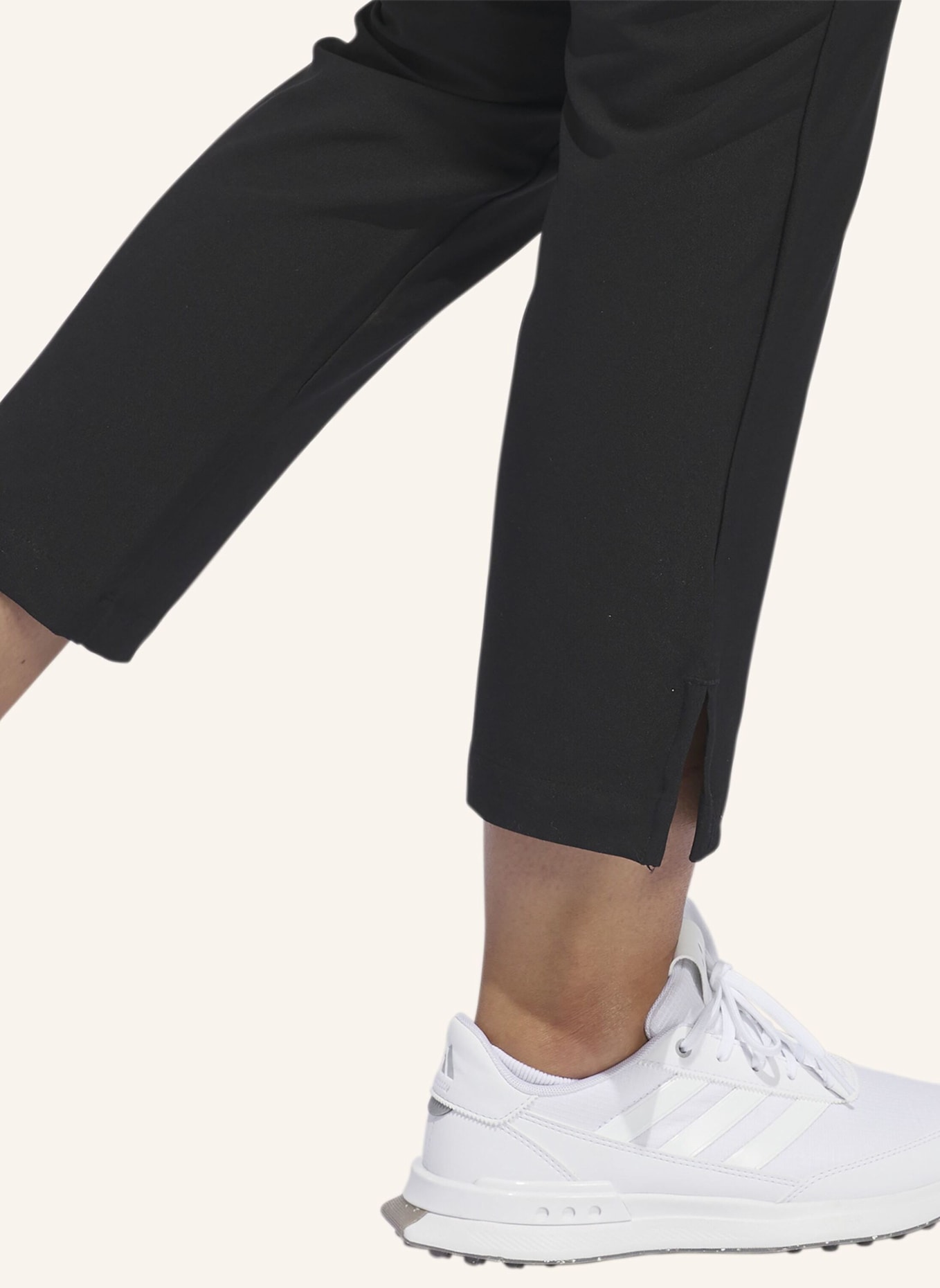 adidas ULTIMATE365 SOLID ANKLE HOSE: SCHWARZ