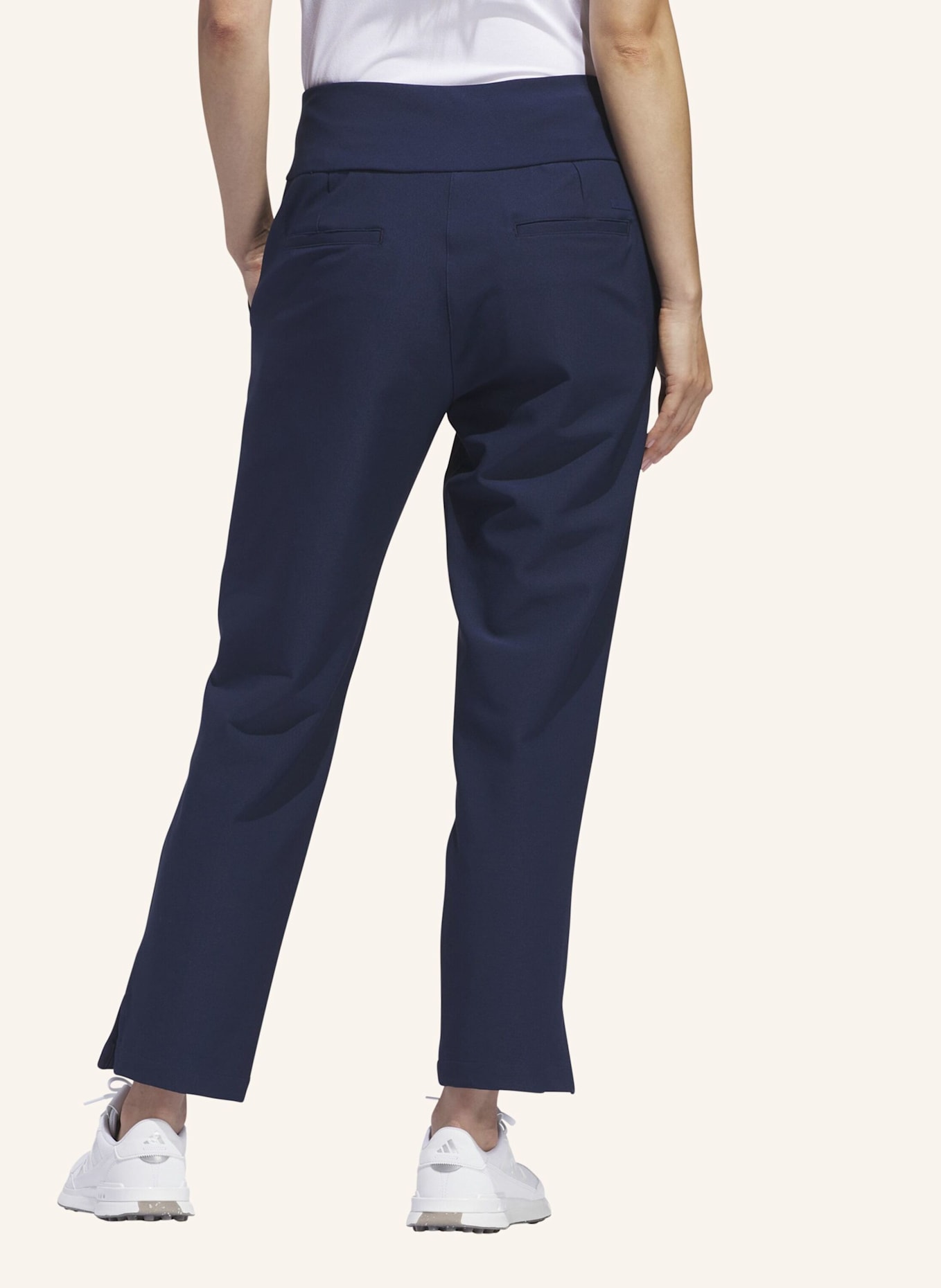 adidas ULTIMATE365 SOLID ANKLE HOSE: BLAU