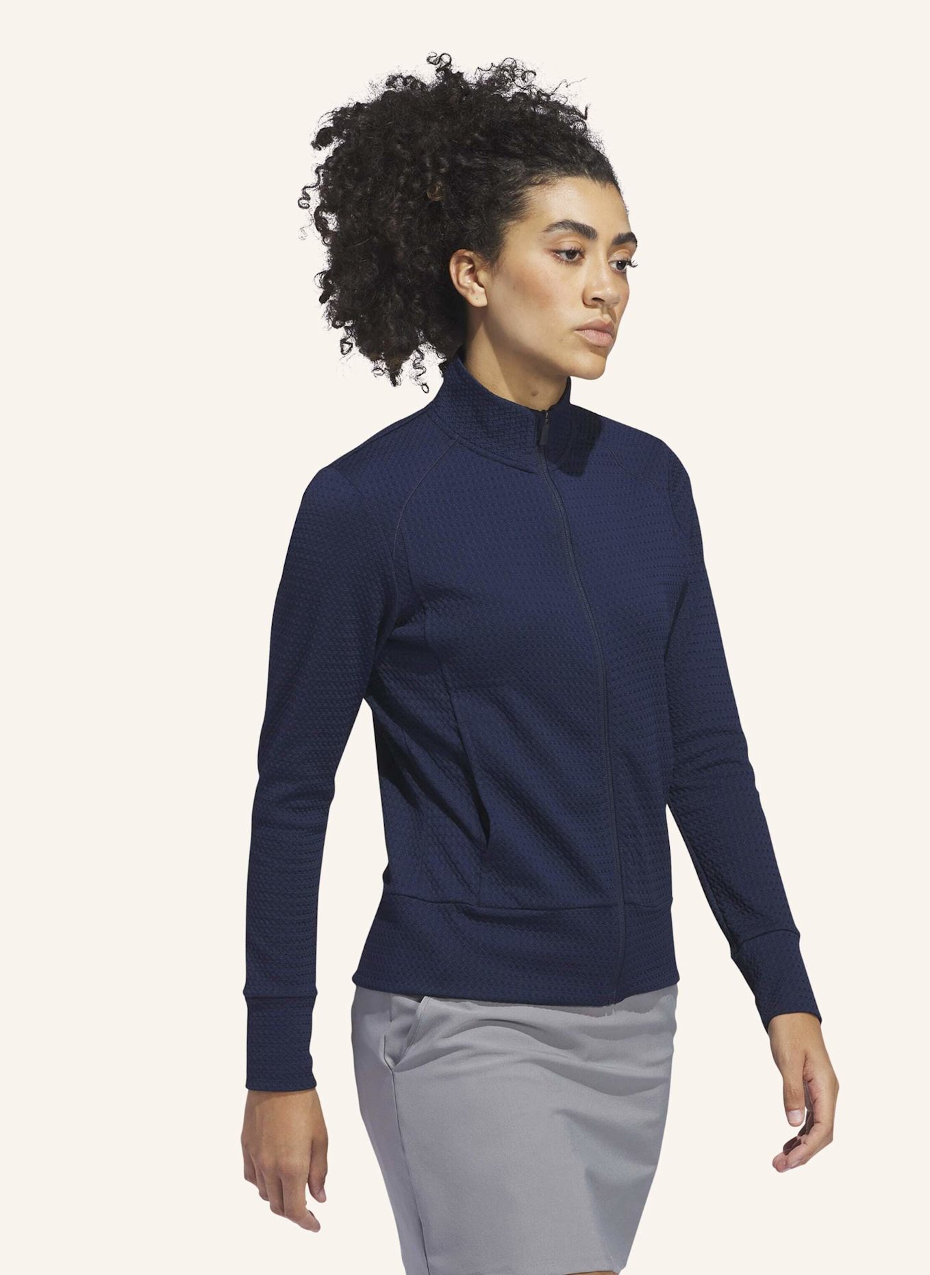 adidas ULTIMATE365 TEXTURED JACKE: BLAU