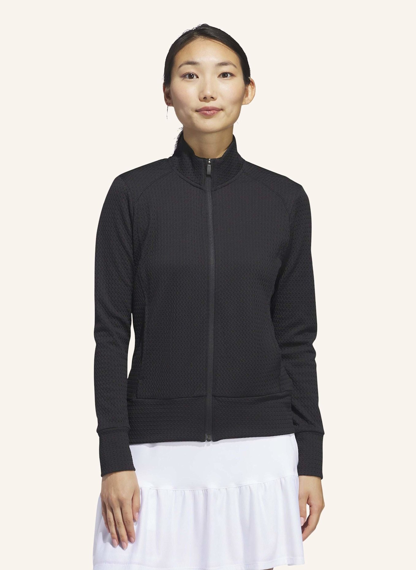 adidas ULTIMATE365 TEXTURED JACKE: SCHWARZ