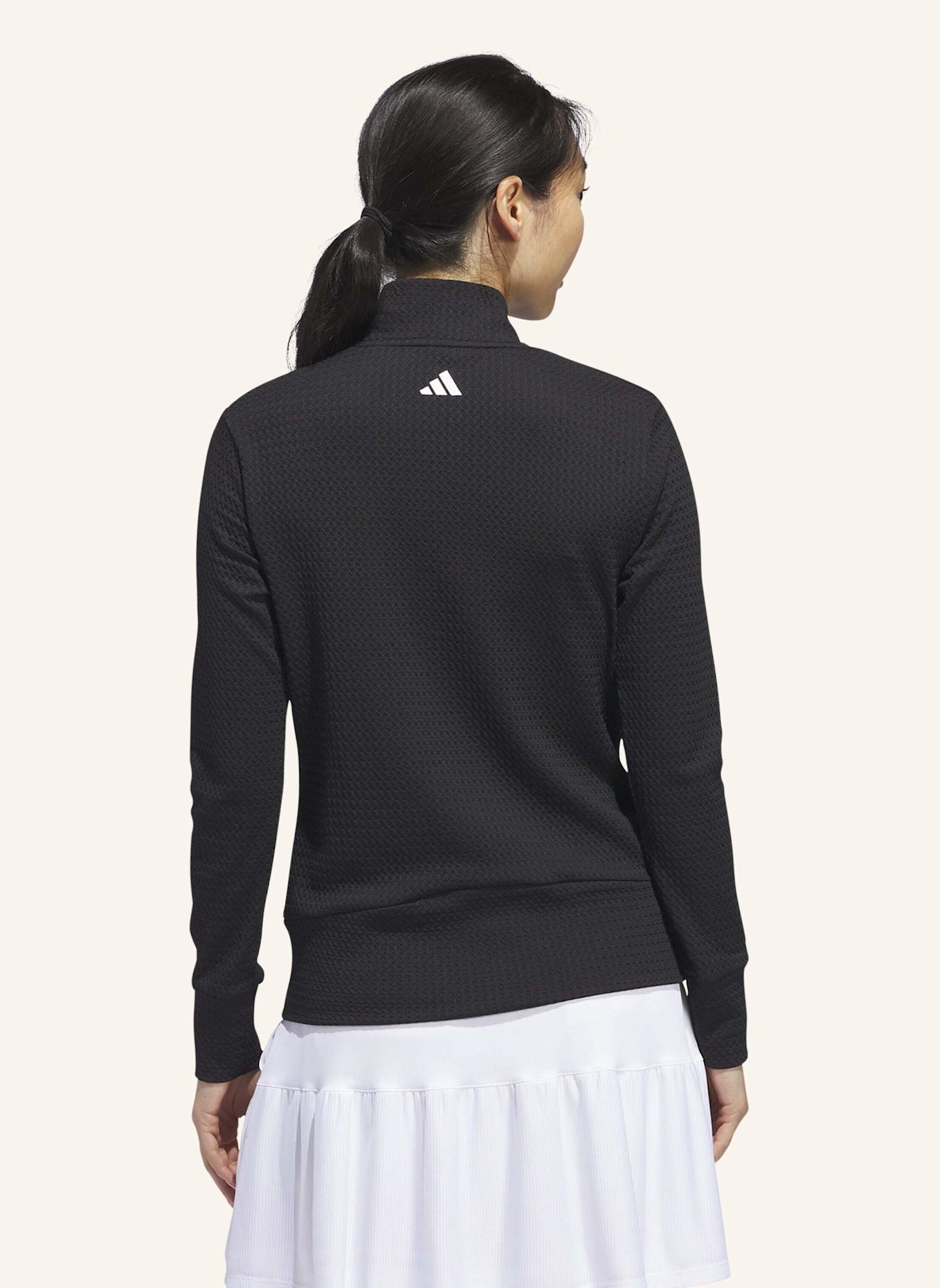 adidas ULTIMATE365 TEXTURED JACKE: SCHWARZ