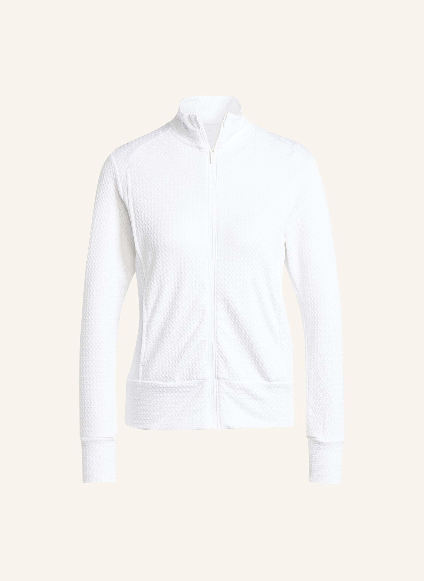 adidas ULTIMATE365 TEXTURED JACKE: WEISS