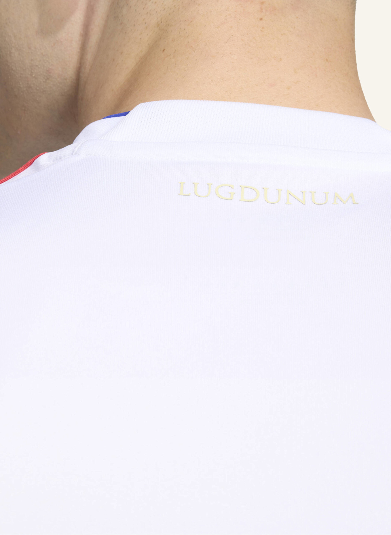 adidas OLYMPIQUE LYONNAIS 25/26 HEIMTRIKOT: WEISS