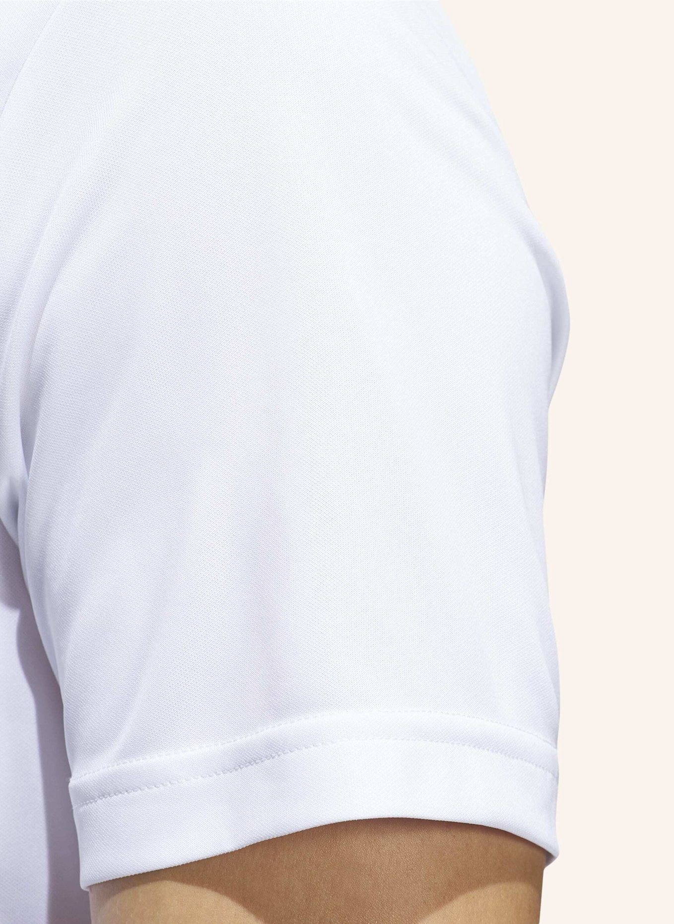 adidas ADI PERFORMANCE POLOSHIRT: WEISS