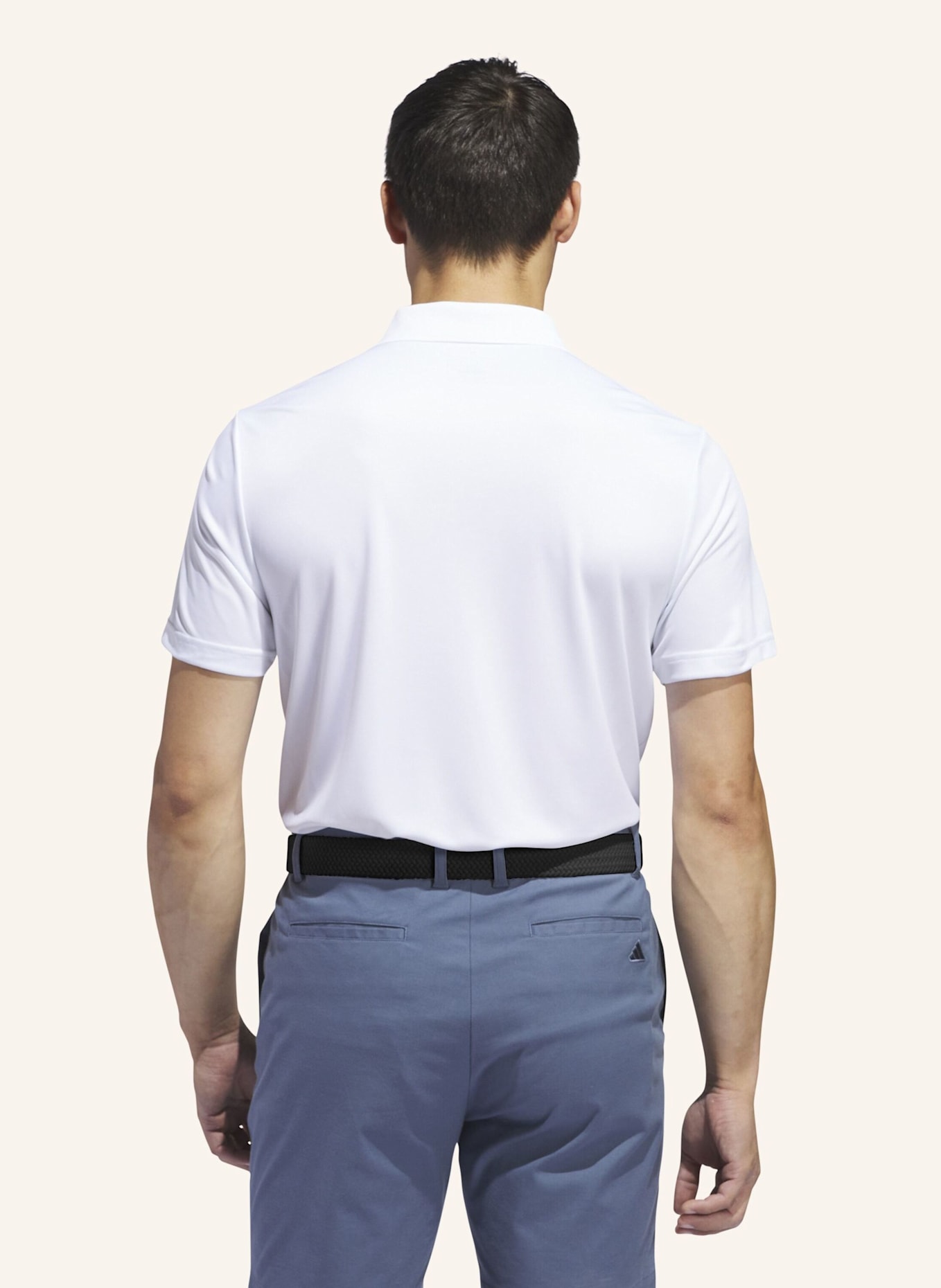 adidas ADI PERFORMANCE POLOSHIRT: WEISS