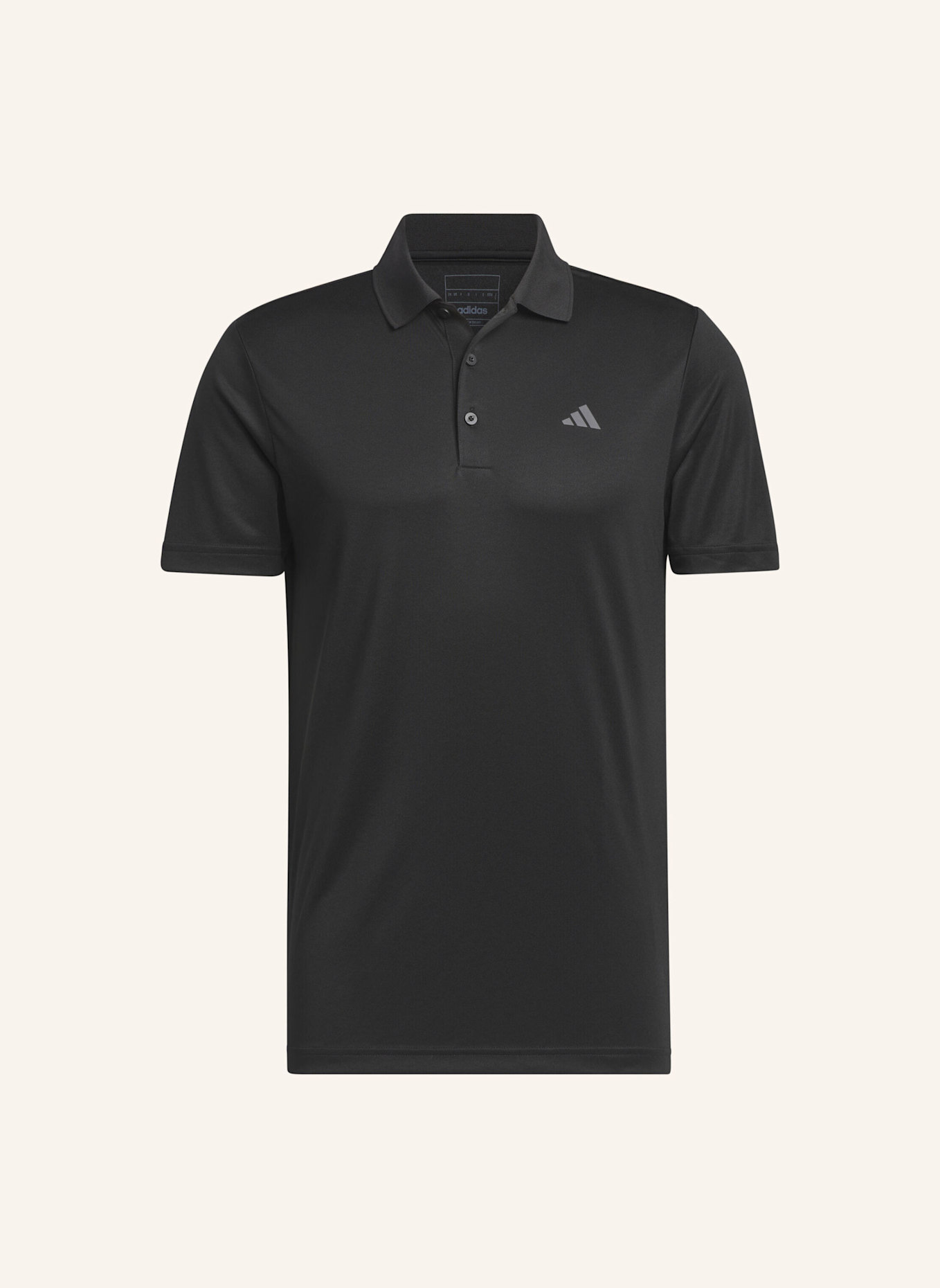 adidas ADI PERFORMANCE POLOSHIRT: SCHWARZ