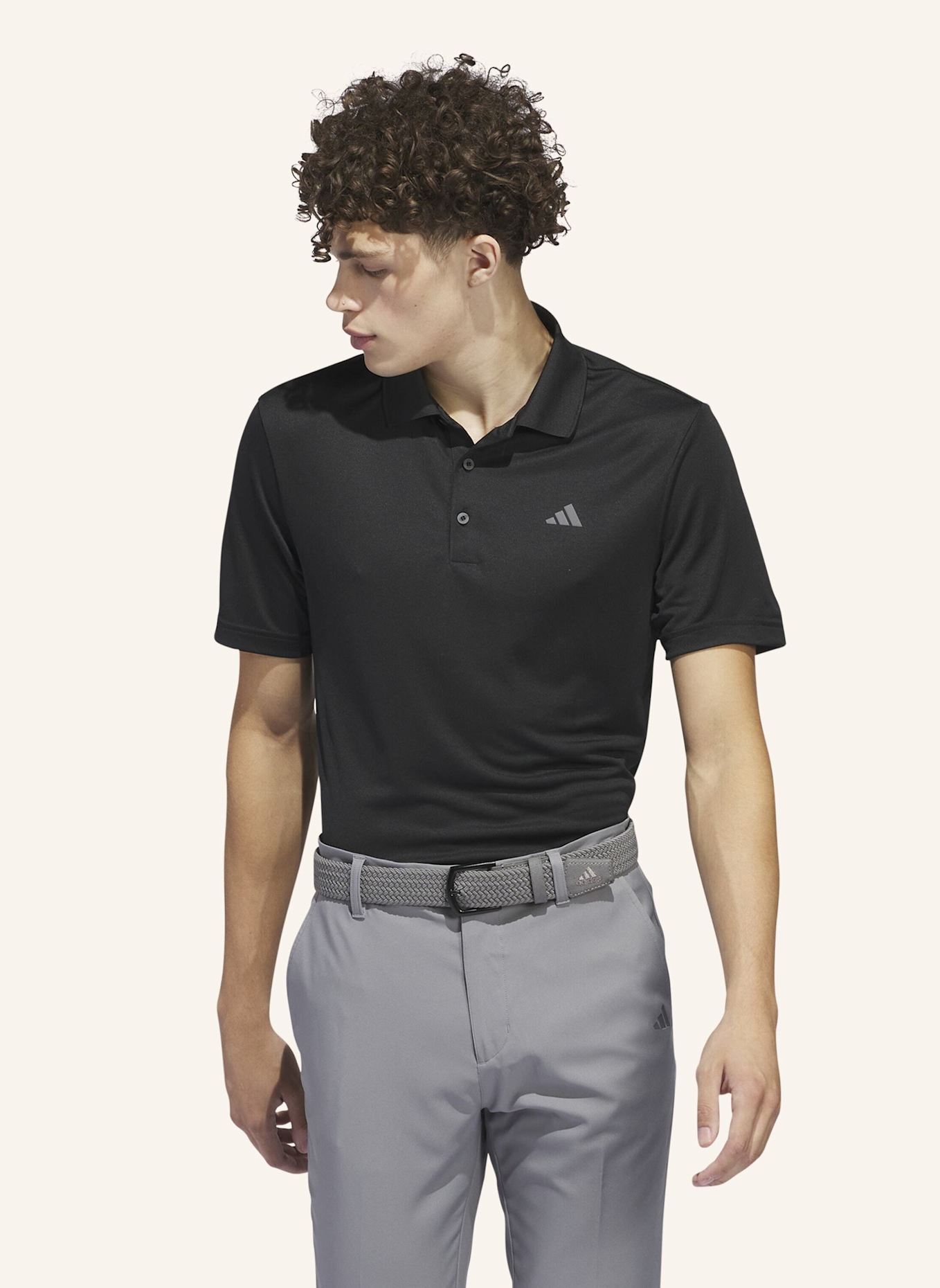 adidas ADI PERFORMANCE POLOSHIRT: SCHWARZ