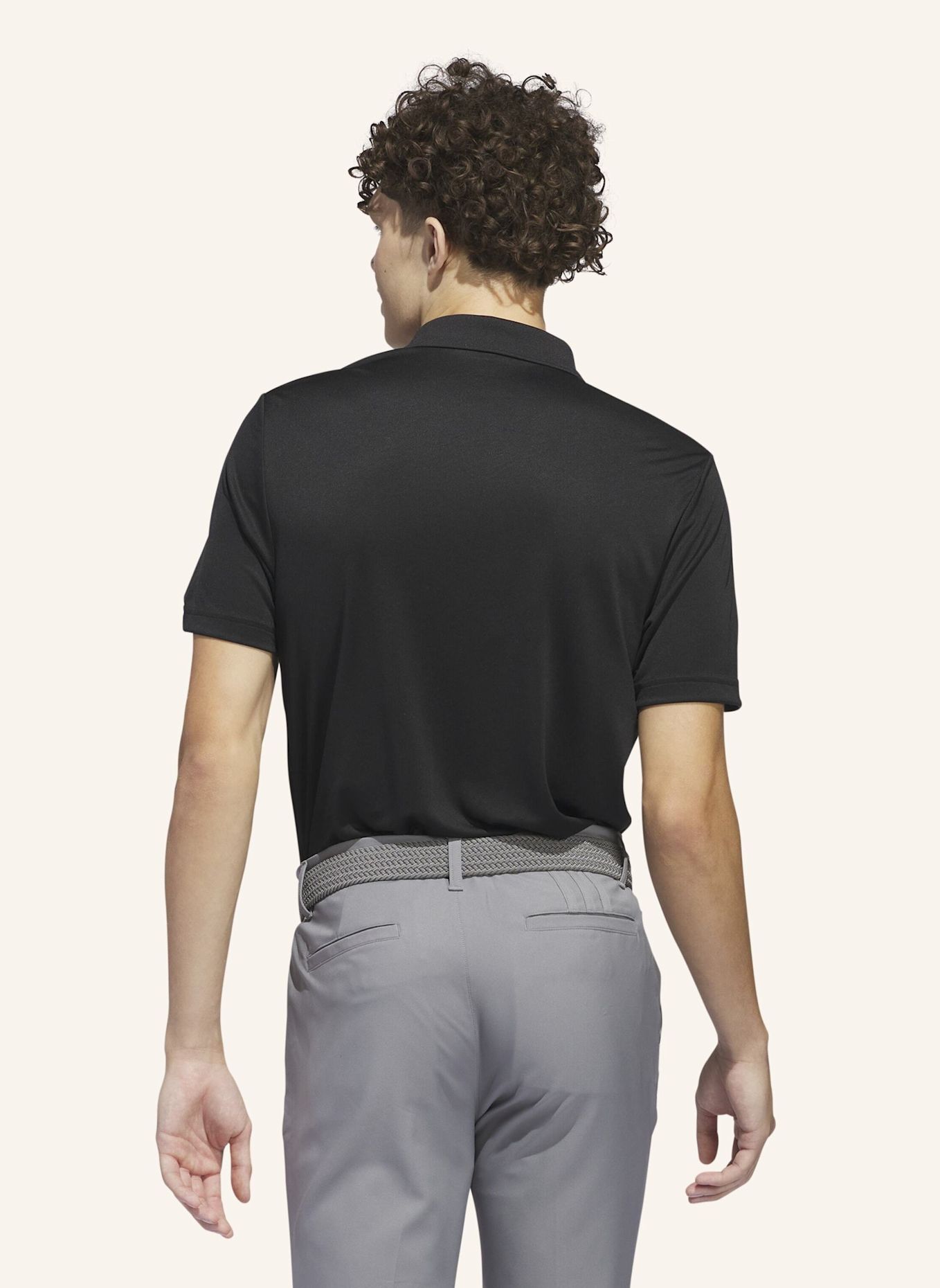 adidas ADI PERFORMANCE POLOSHIRT: SCHWARZ